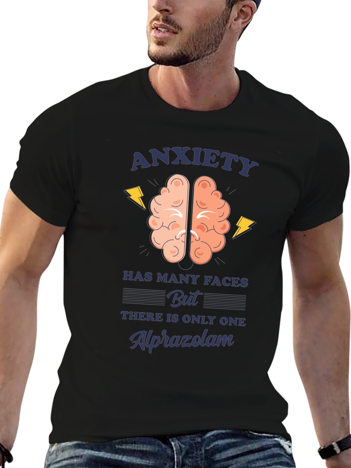 Anxiety Alprazolam Graphic T-Shirt