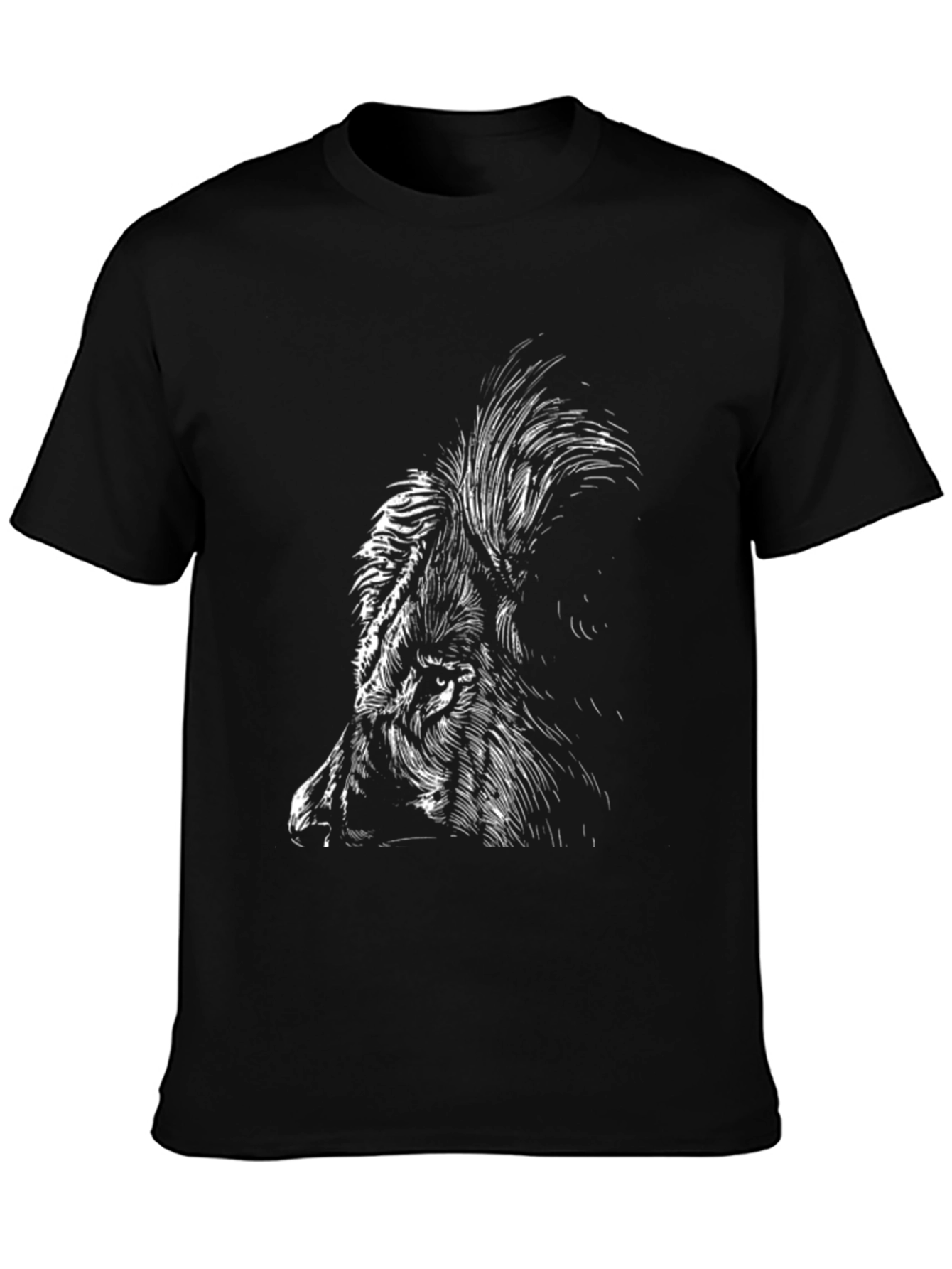 Wild Boar Graphic Tee - Mens Black T-Shirt