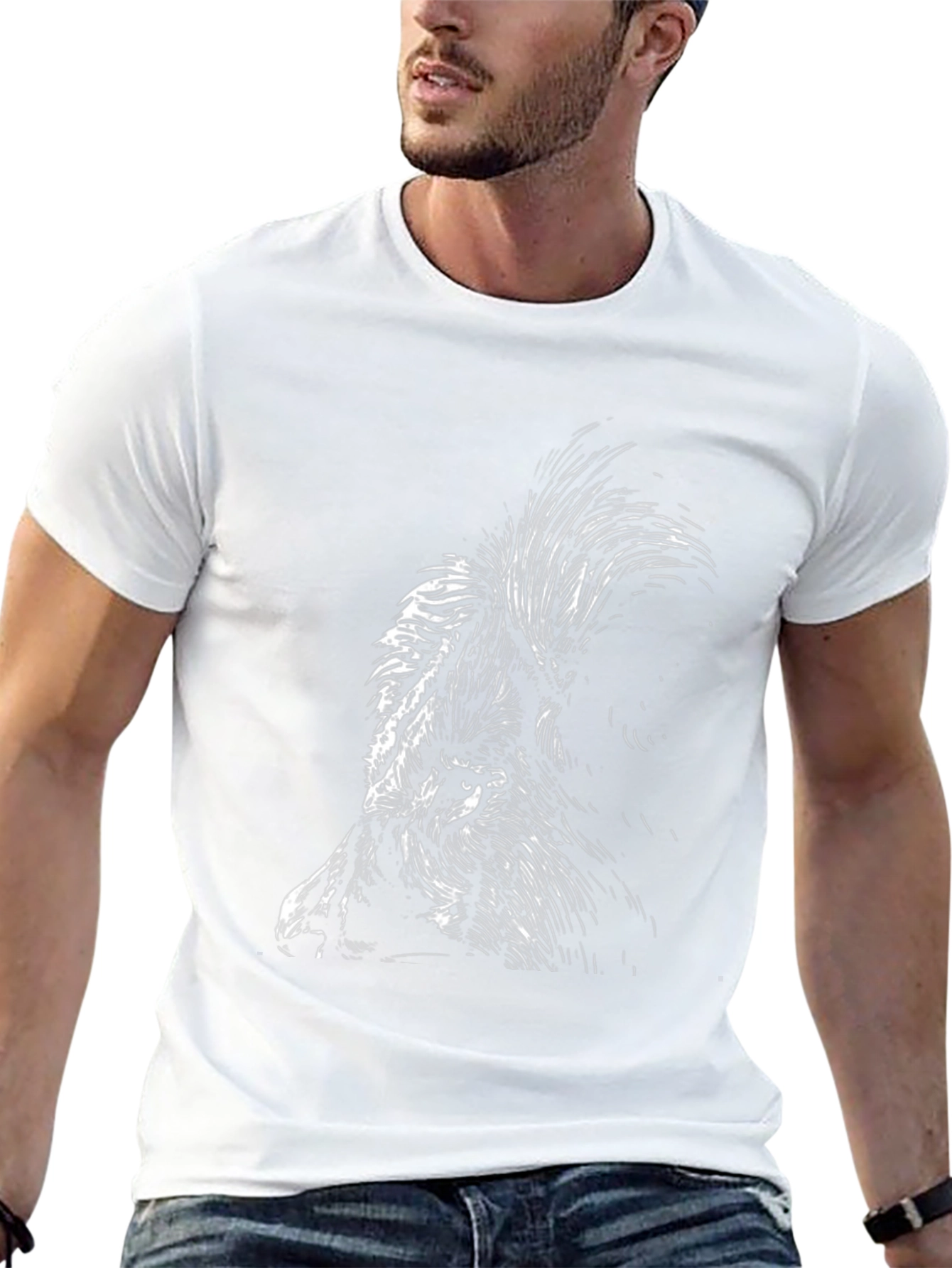 Wild Boar Graphic Tee - Mens Black T-Shirt