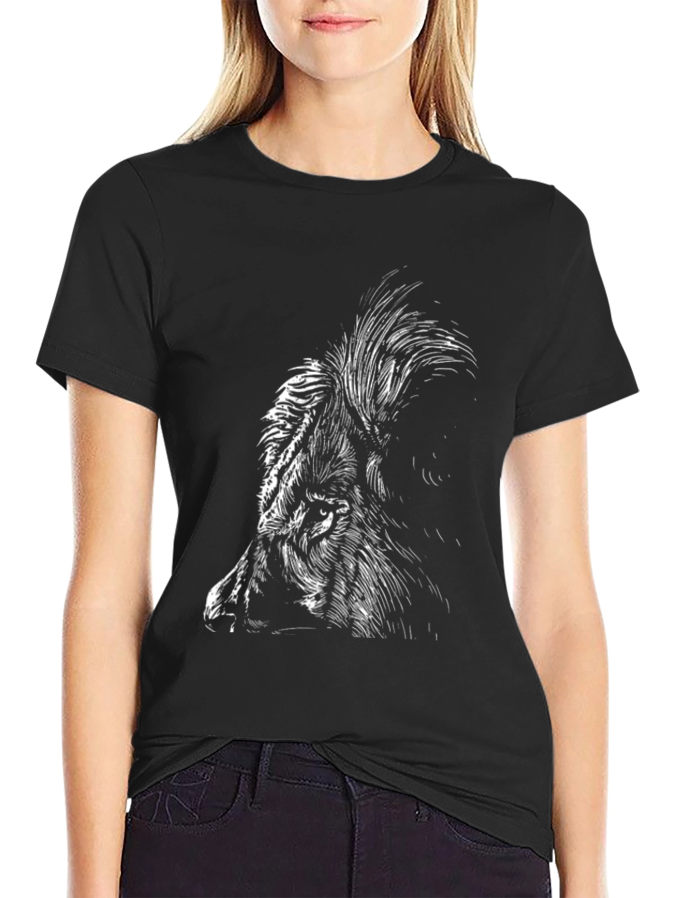Wild Boar Graphic Tee - Mens Black T-Shirt