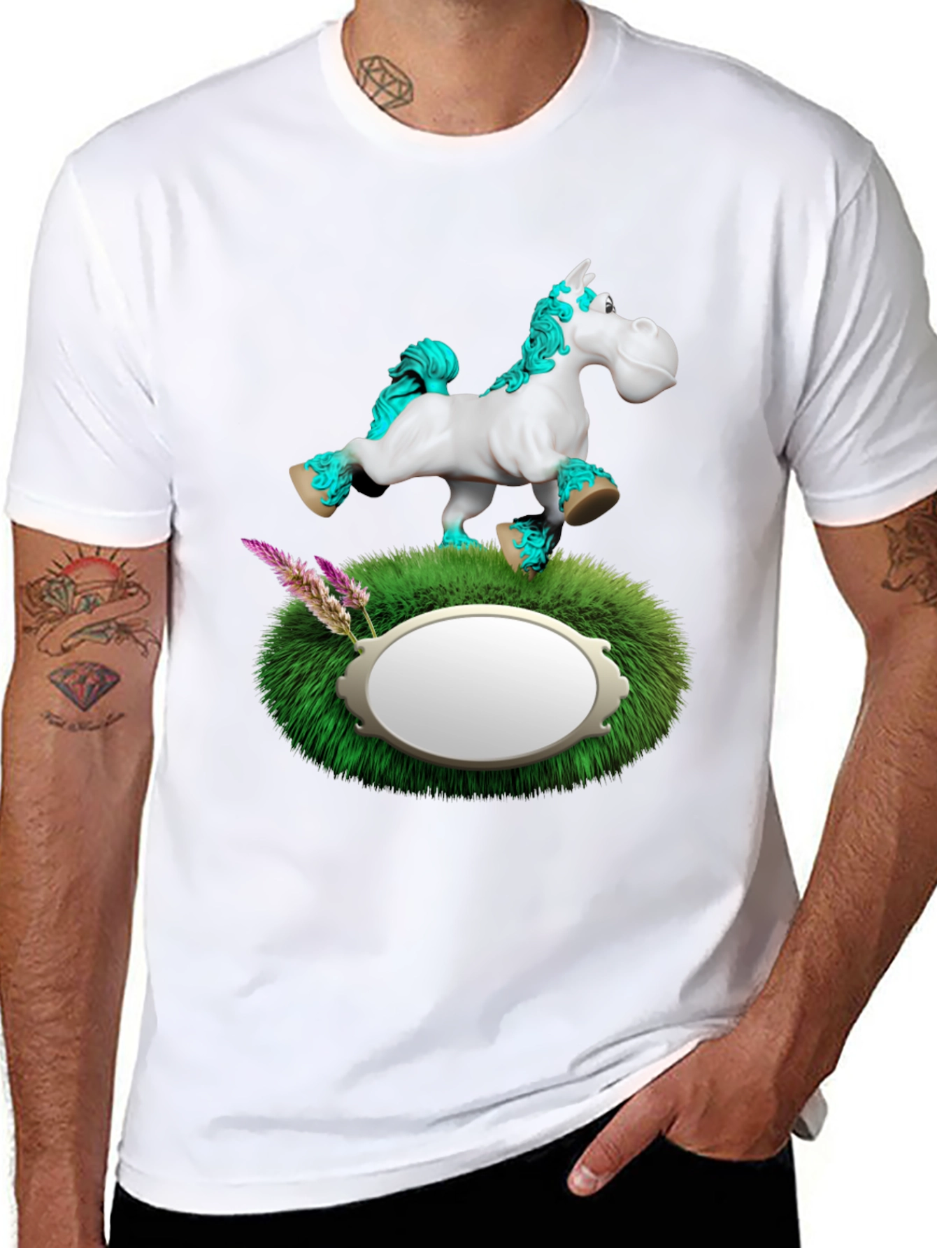 Whimsical Horse T-Shirt
