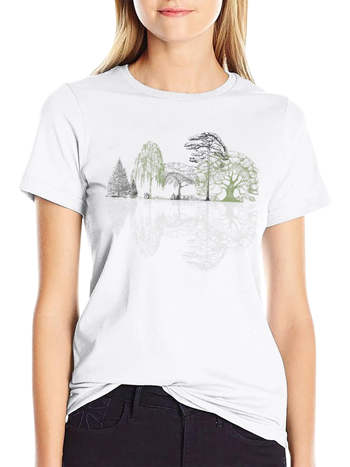 Arboreal Graphic Tee - Nature Inspired Comfort