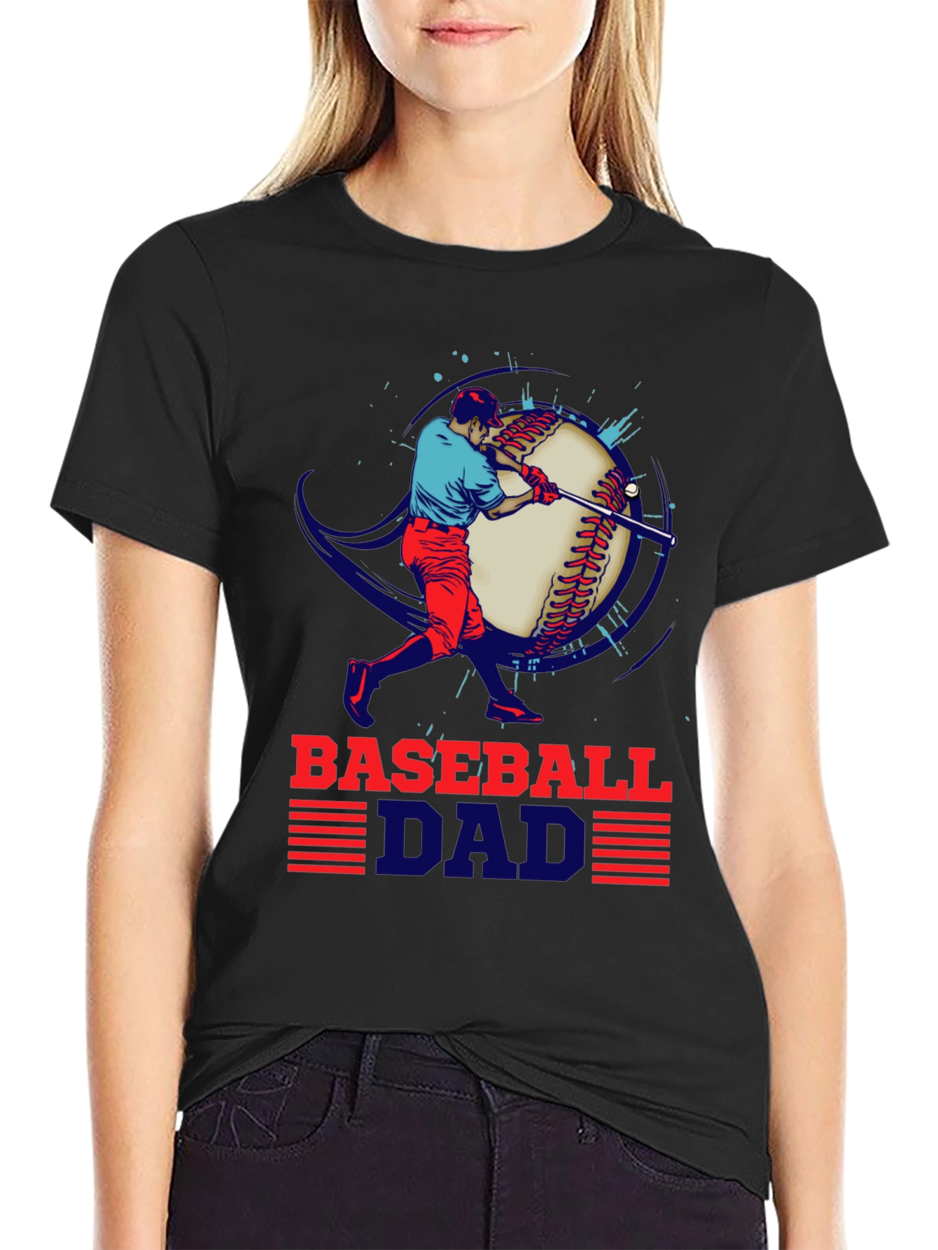 Baseball Dad Graphic Tee