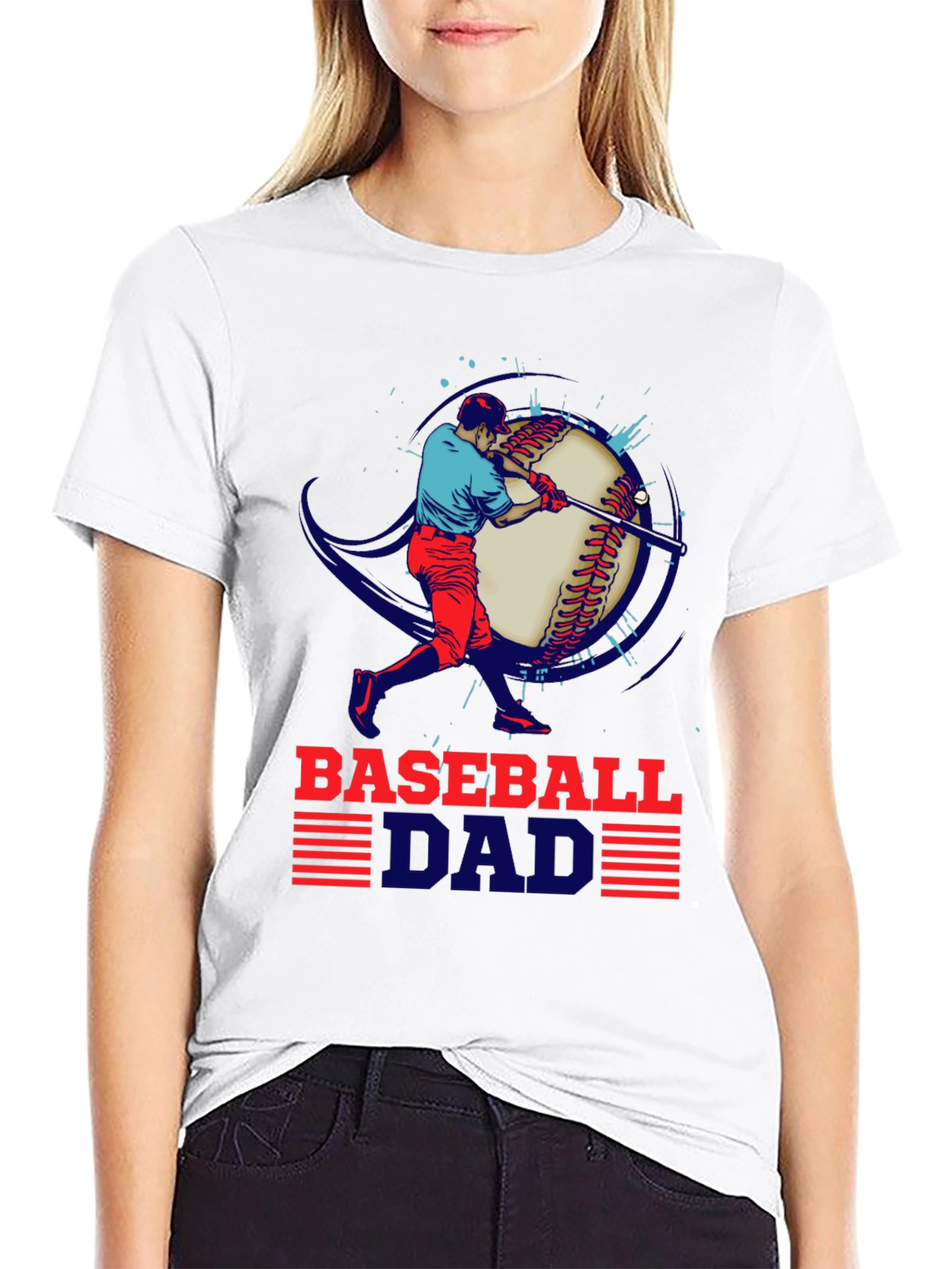 Baseball Dad Graphic Tee