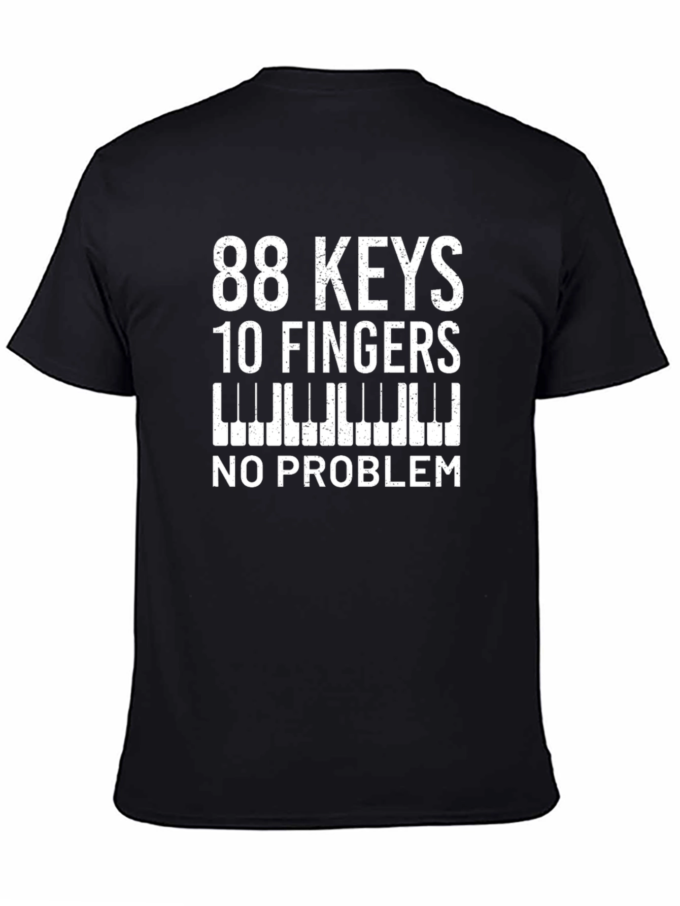 88 Keys 10 Fingers T-Shirt - Musician Tee