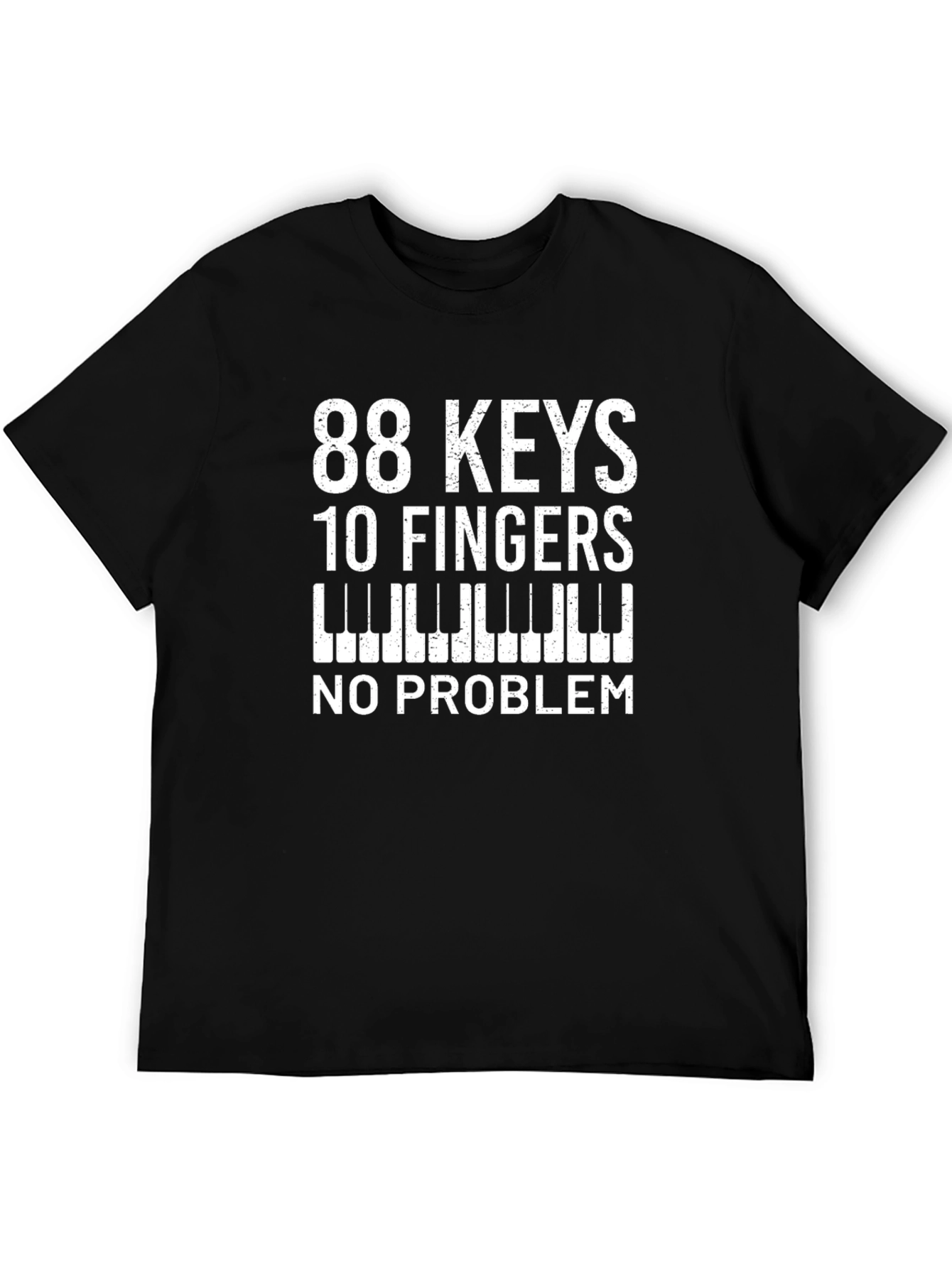 88 Keys 10 Fingers T-Shirt - Musician Tee