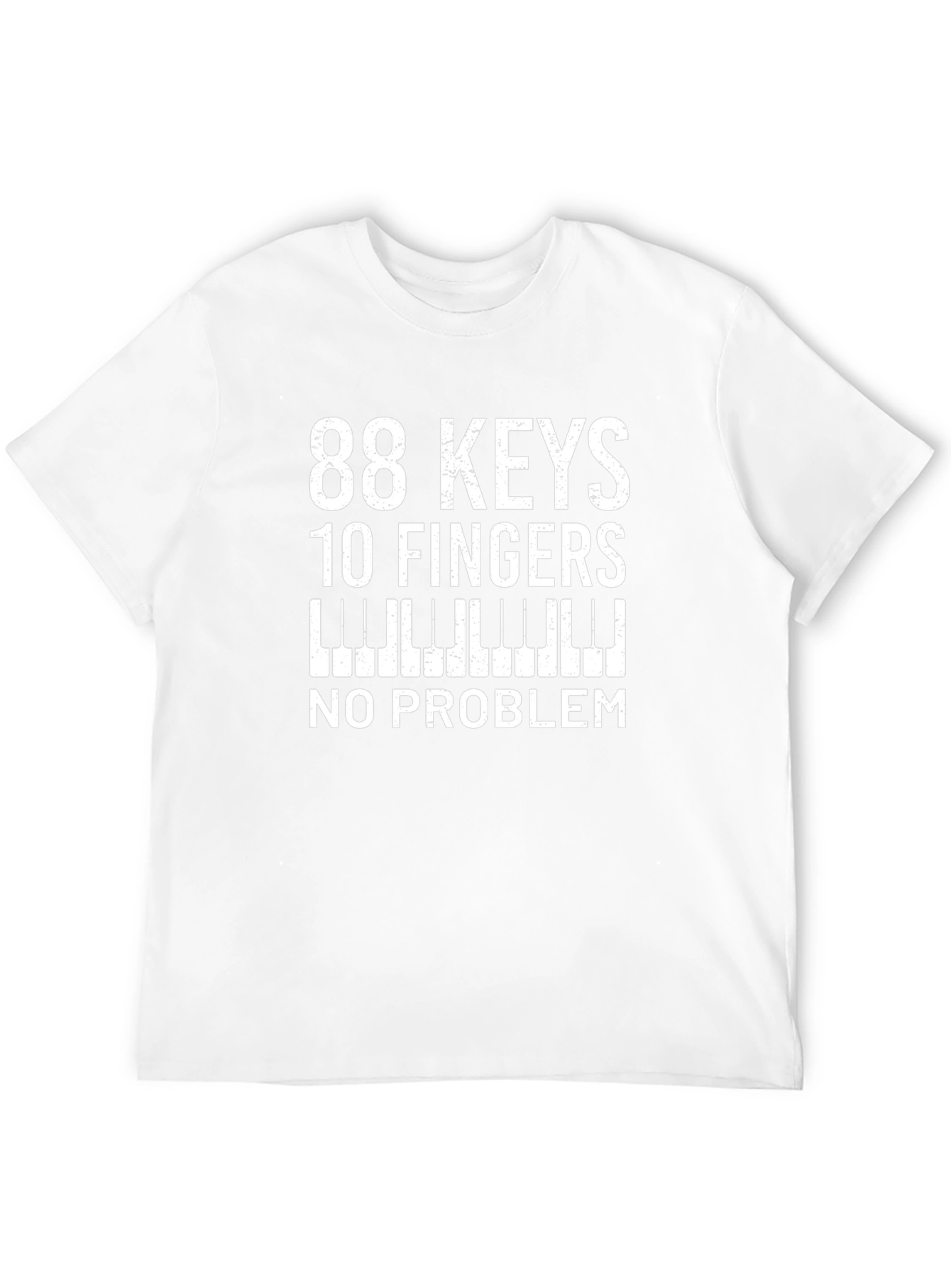 88 Keys 10 Fingers T-Shirt - Musician Tee