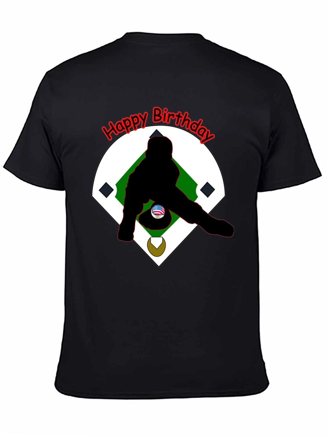 Baseball Birthday T-Shirt - Batter Up!