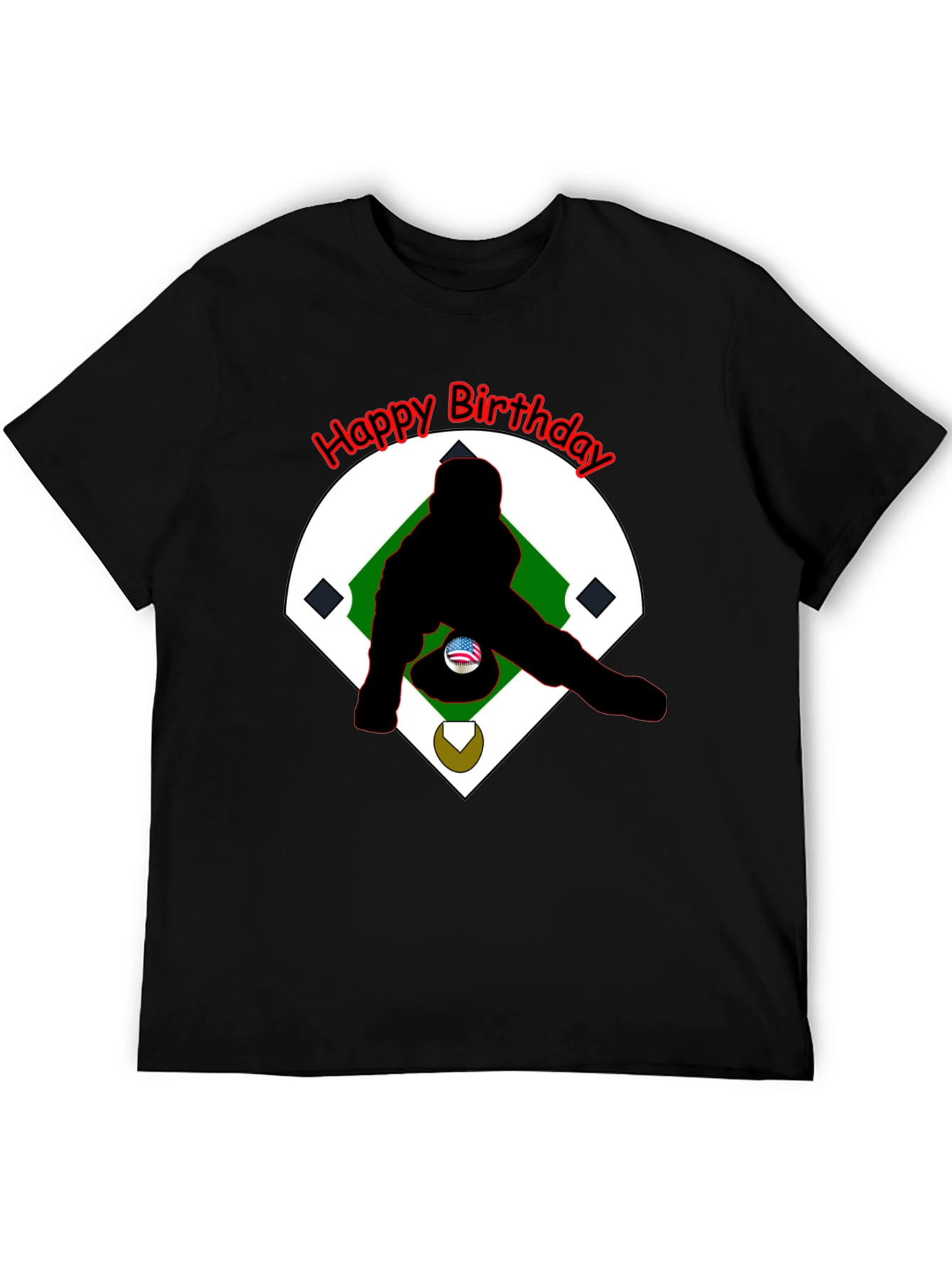 Baseball Birthday T-Shirt - Batter Up!