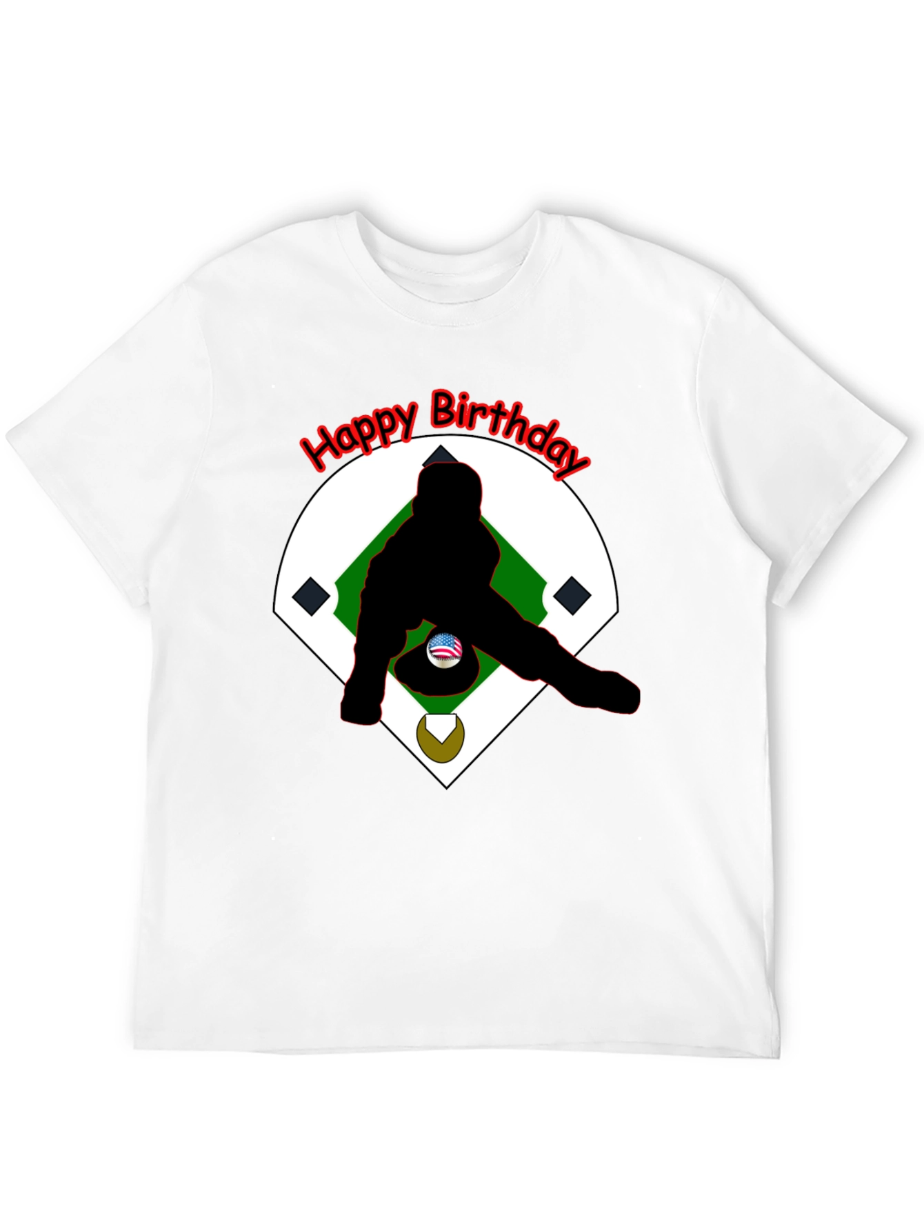 Baseball Birthday T-Shirt - Batter Up!