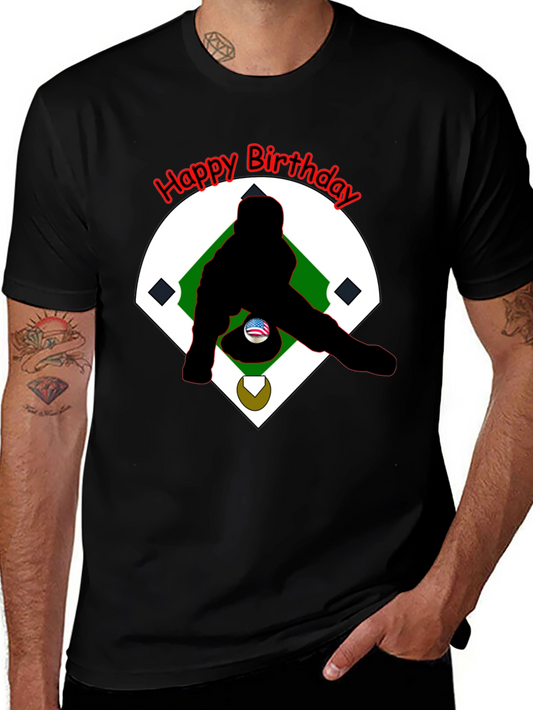 Baseball Birthday T-Shirt - Batter Up!