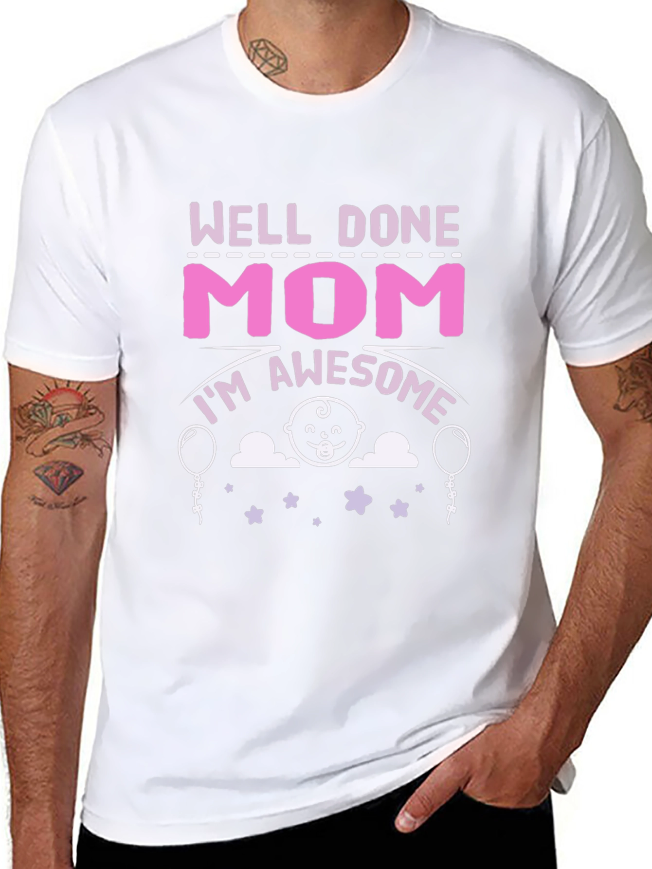 Well Done Mom! Awesome Mothers T-Shirt