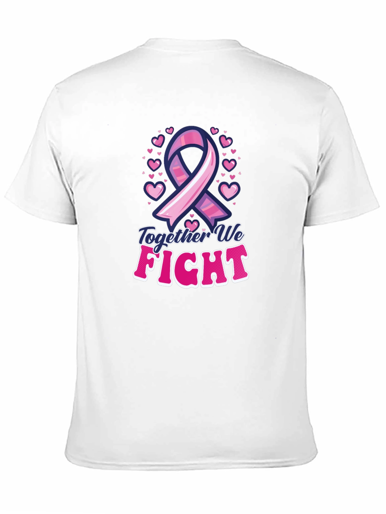 Together We Fight Breast Cancer Awareness T-Shirt