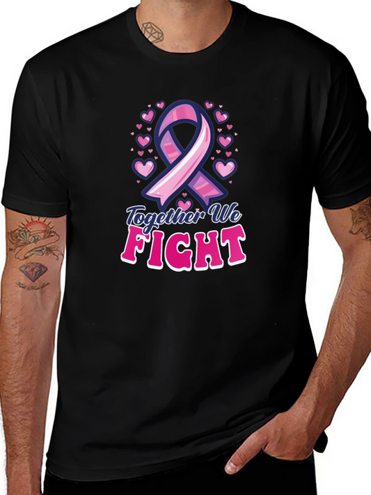 Together We Fight Breast Cancer Awareness T-Shirt