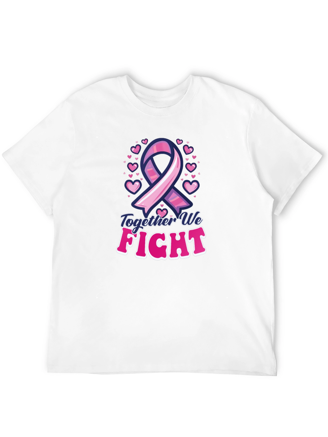 Together We Fight Breast Cancer Awareness T-Shirt