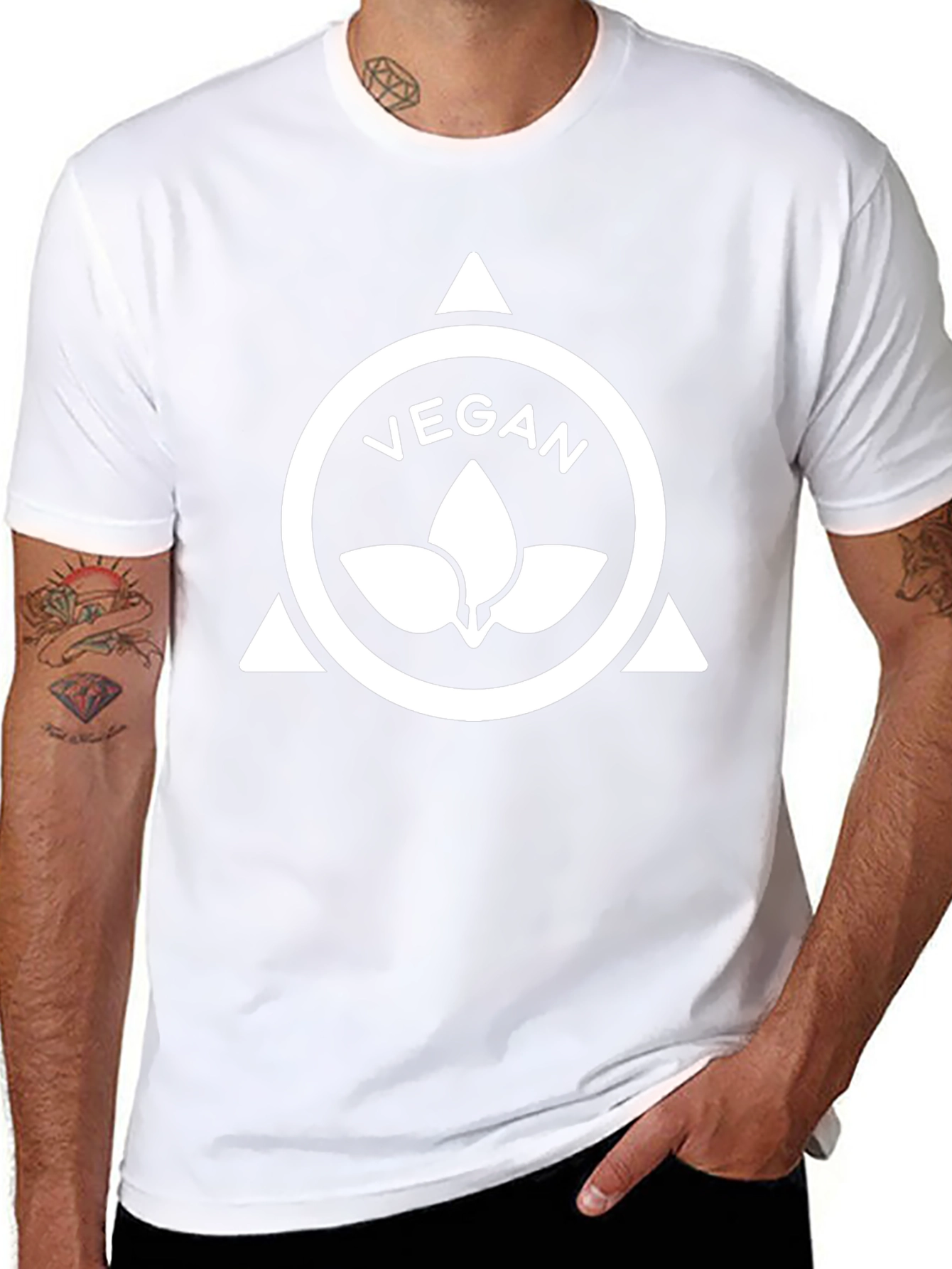 Vegan Symbol T-Shirt - Cruelty-Free Fashion