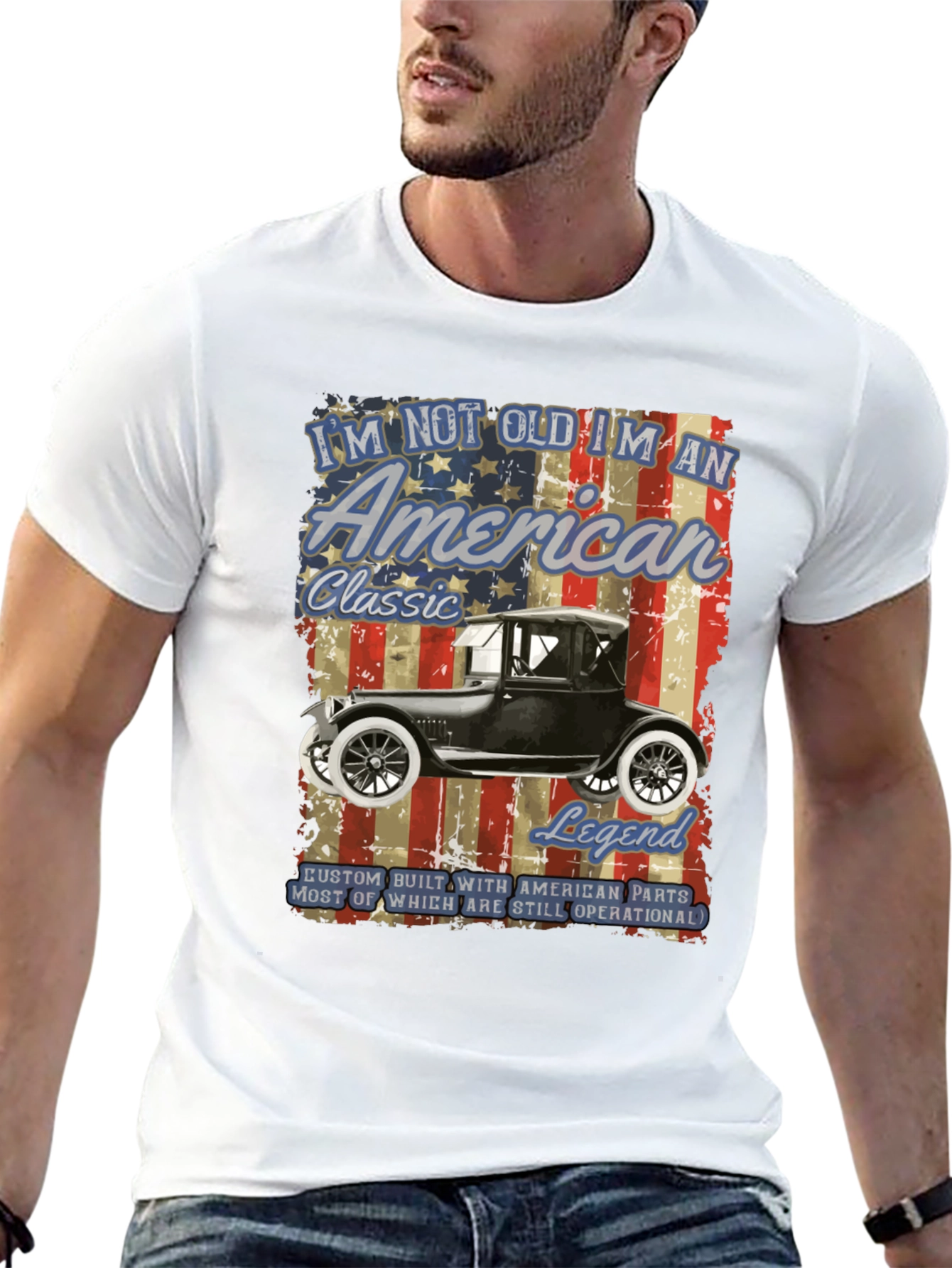 American Classic Car Legend T-Shirt