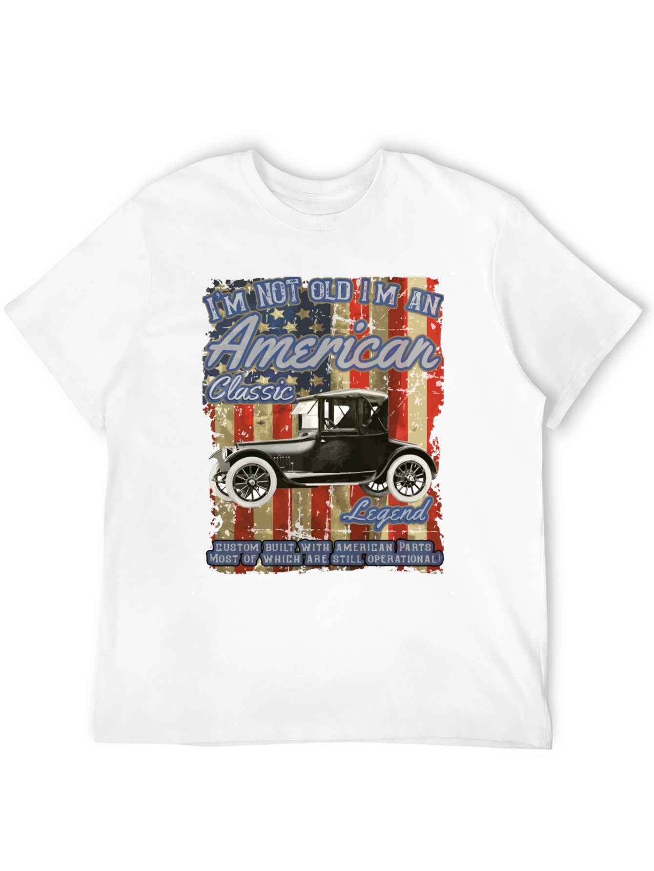 American Classic Car Legend T-Shirt