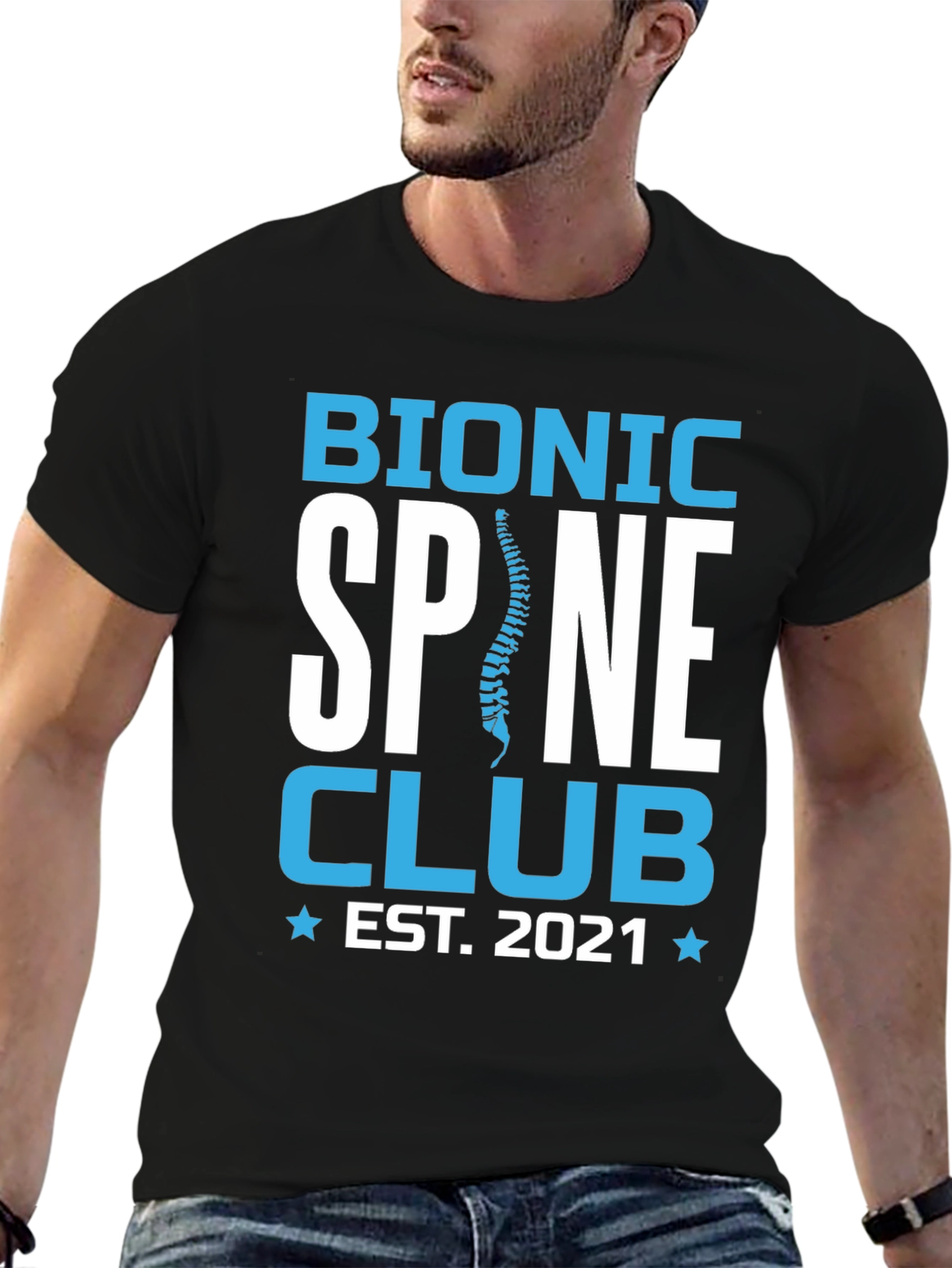 Bionic Spine Club Est. 2021 Graphic Tee