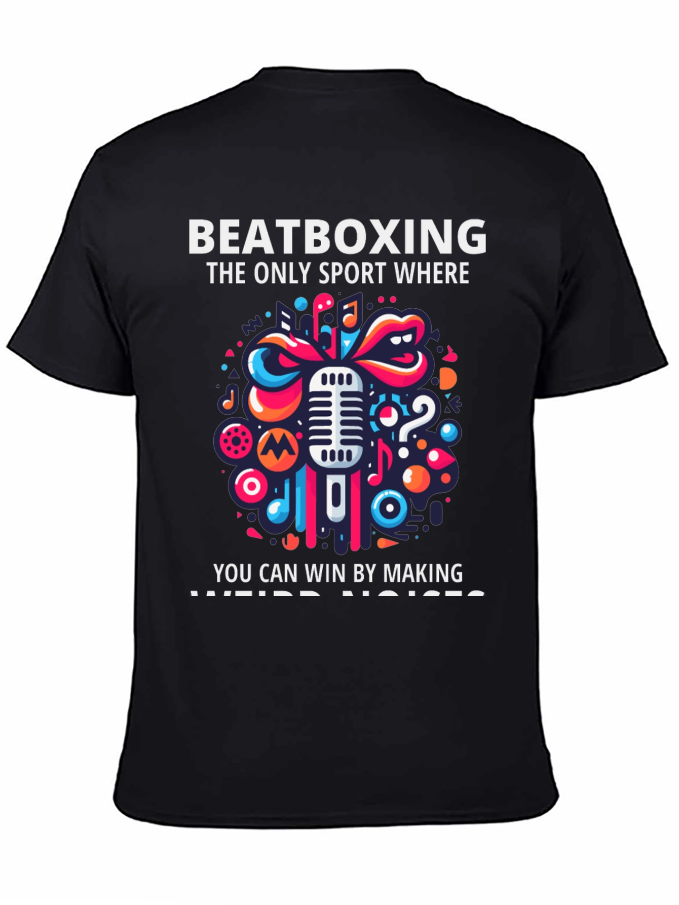 Beatboxing Sport T-Shirt - Making Weird Noises!