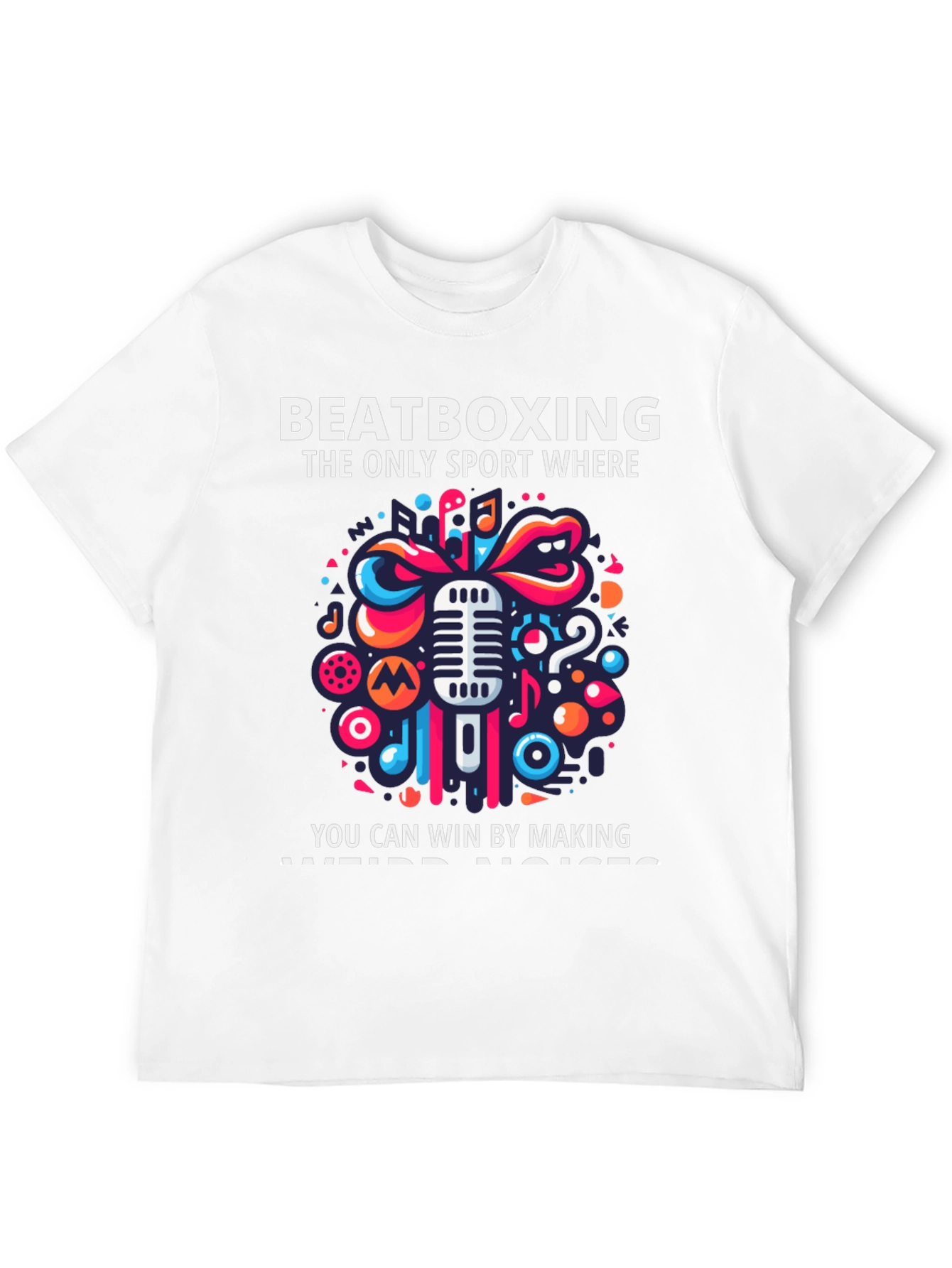 Beatboxing Sport T-Shirt - Making Weird Noises!