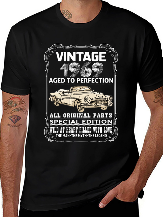Vintage 1969 Aged To Perfection T-Shirt