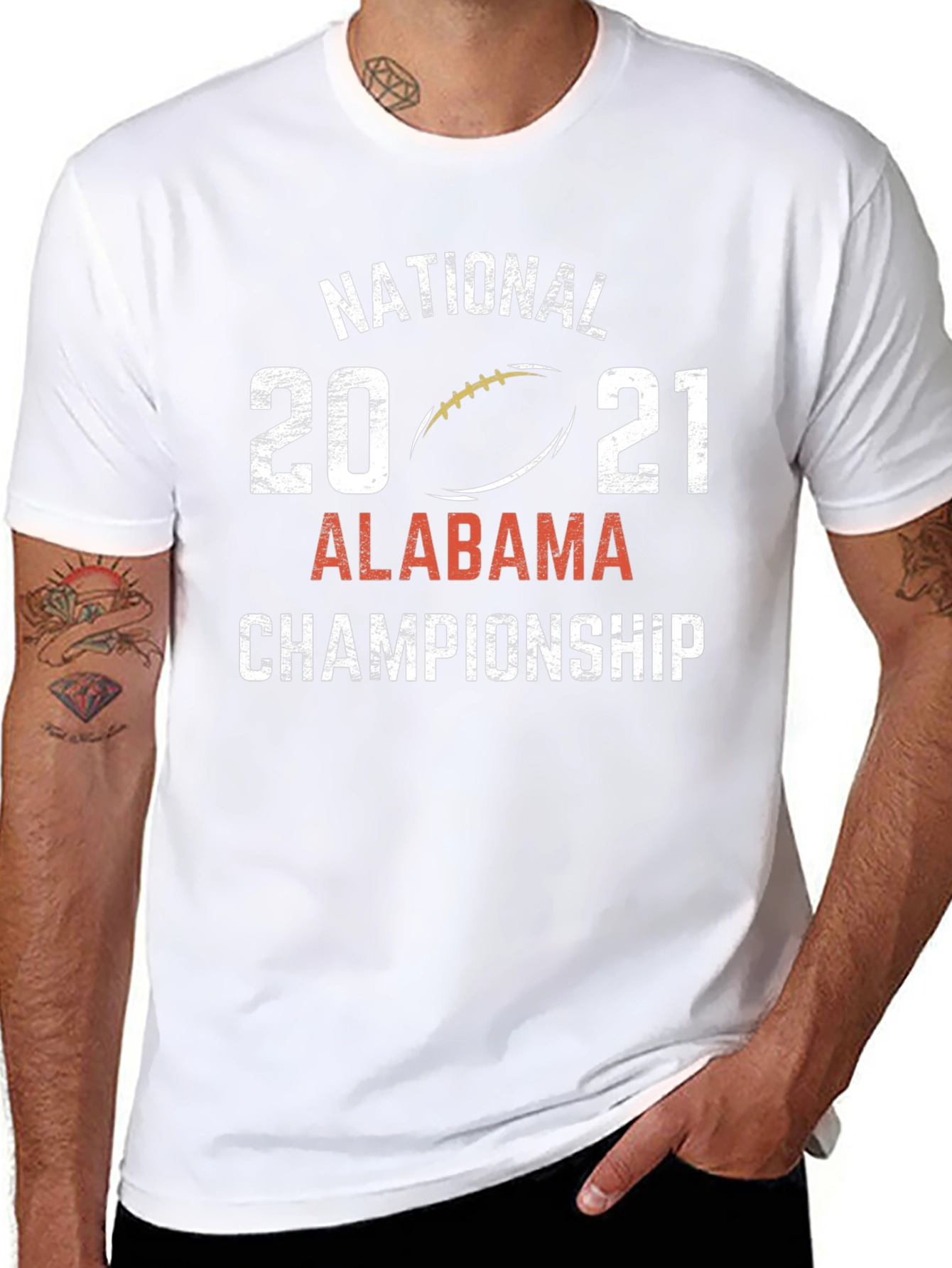 Alabama Championship T-Shirt 2021 Football National