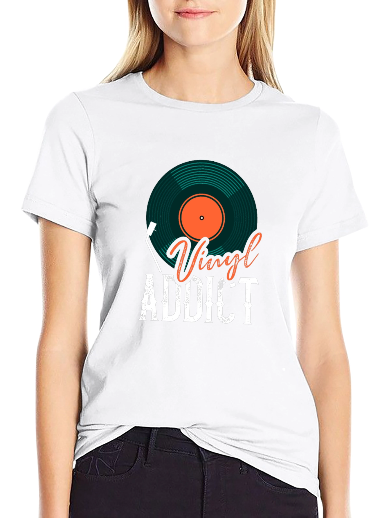 Vinyl Addict Graphic Tee