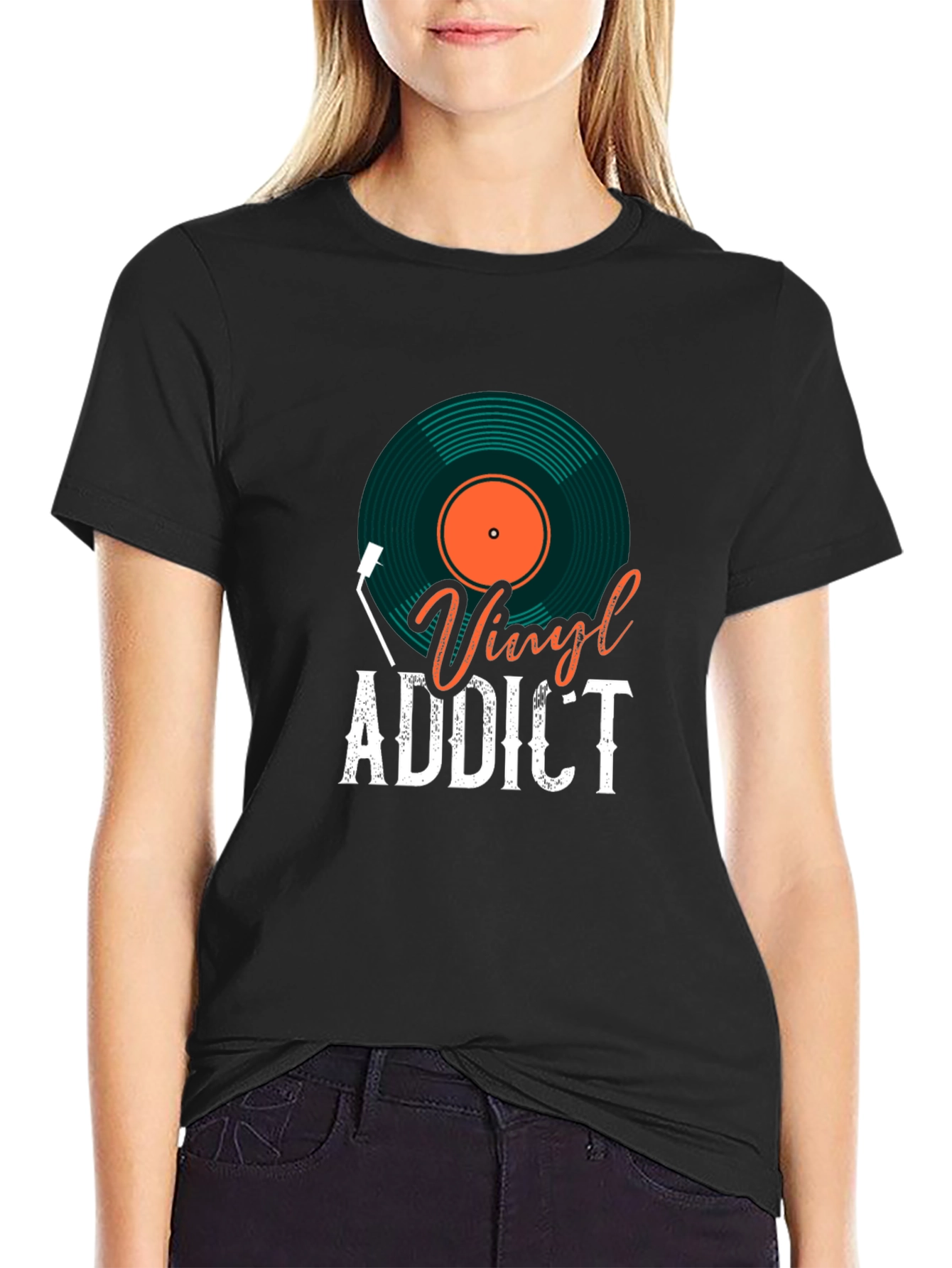 Vinyl Addict Graphic Tee
