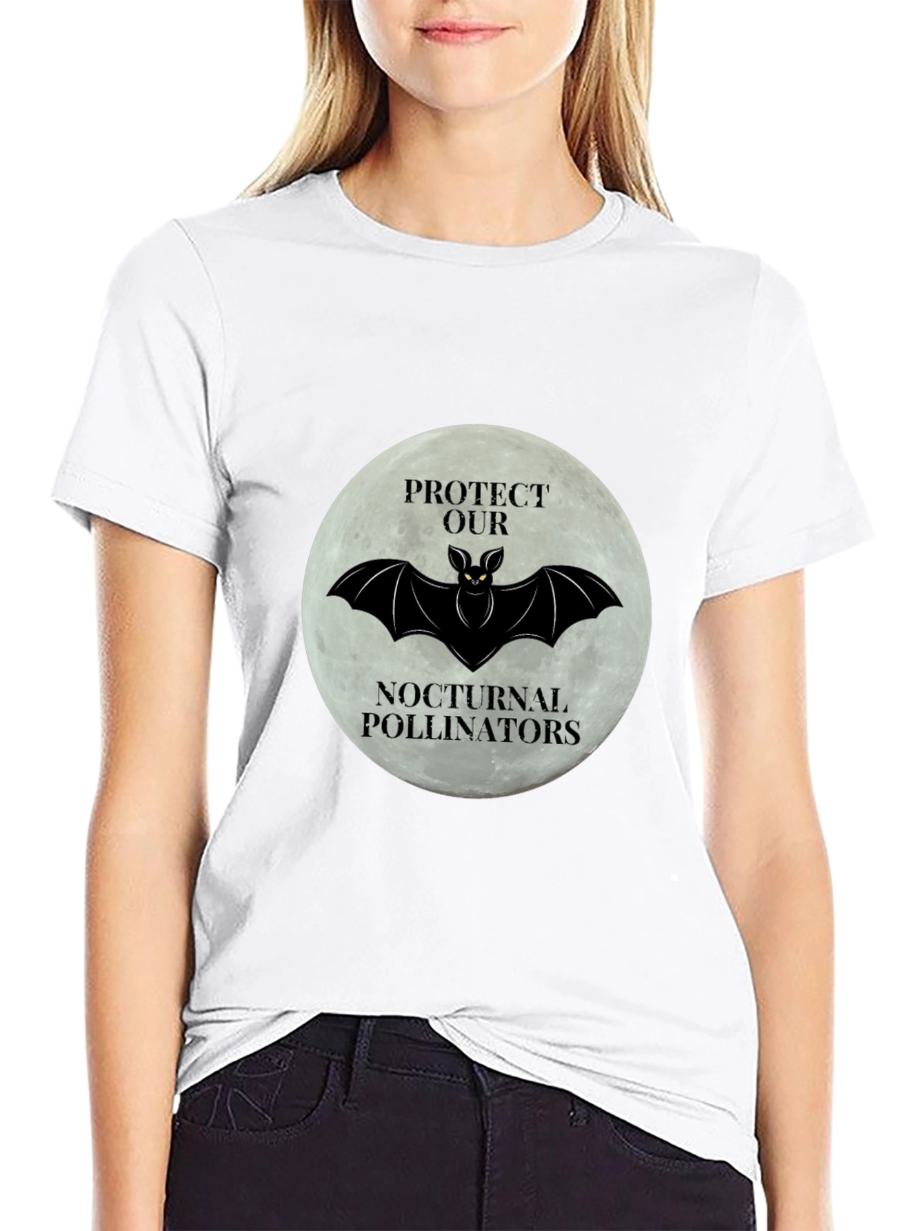 Bat Nocturnal Pollinators T-Shirt