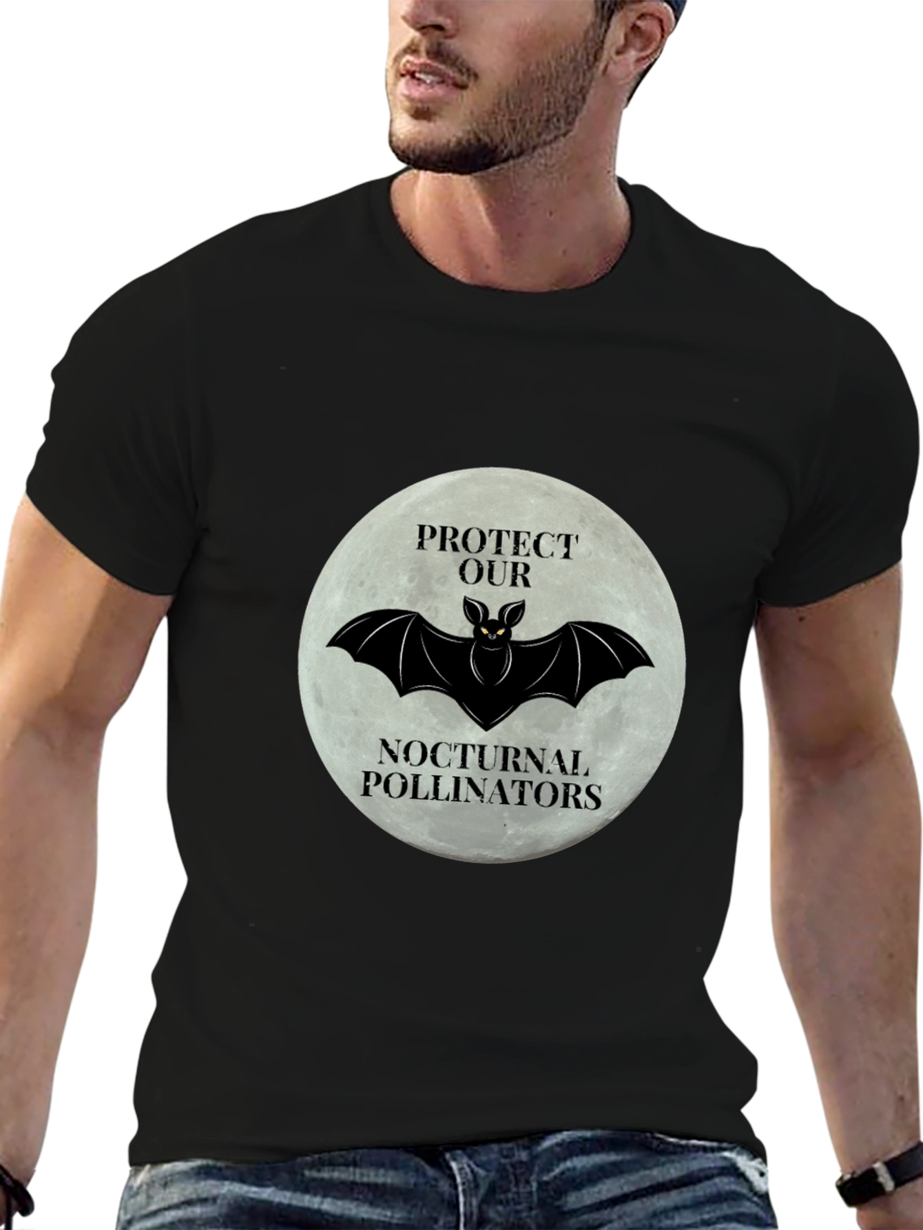 Bat Nocturnal Pollinators T-Shirt