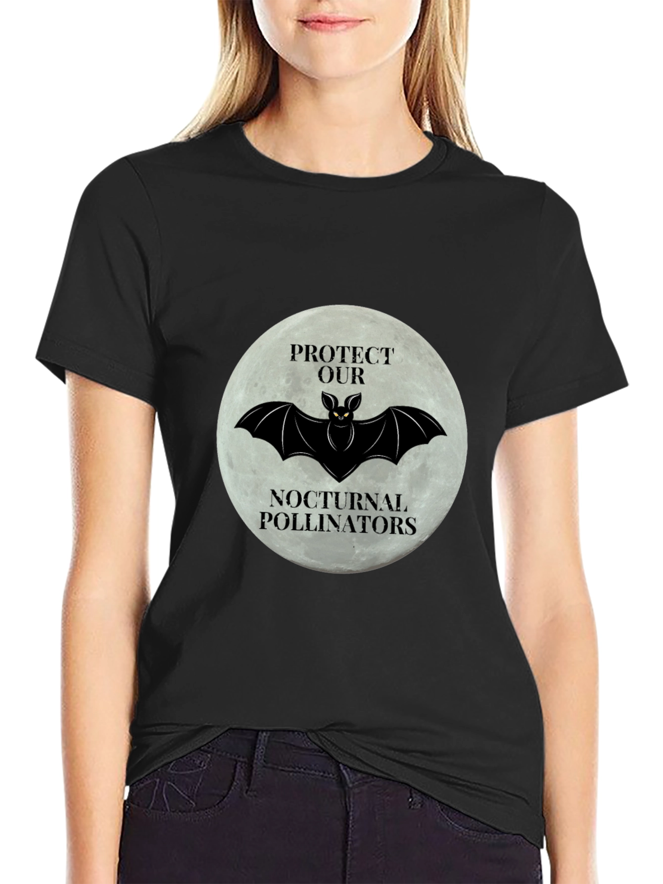 Bat Nocturnal Pollinators T-Shirt