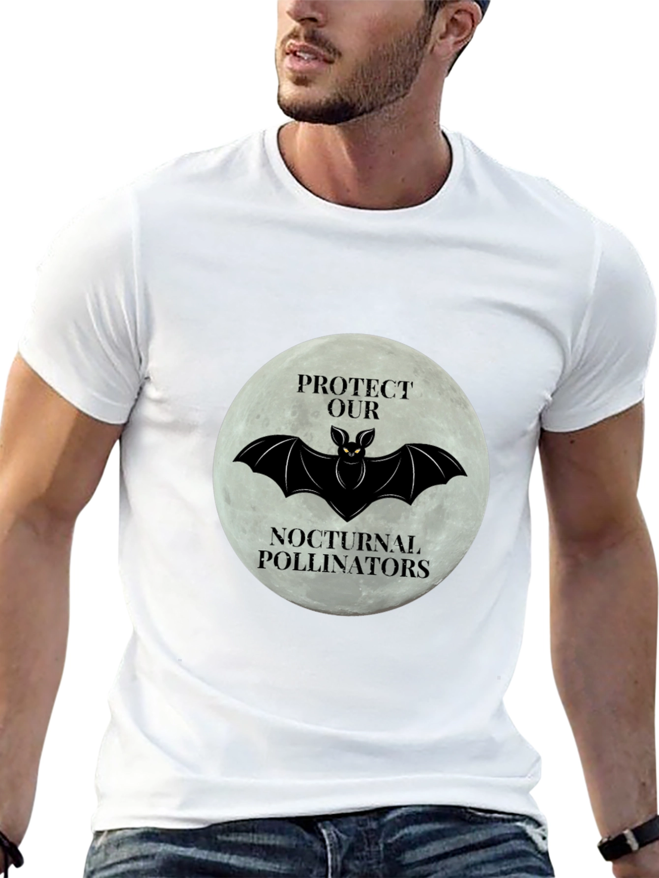 Bat Nocturnal Pollinators T-Shirt