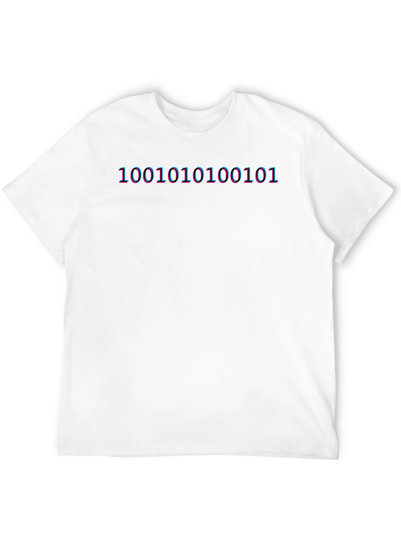 Binary Code Graphic Tee - Programmer Shirt