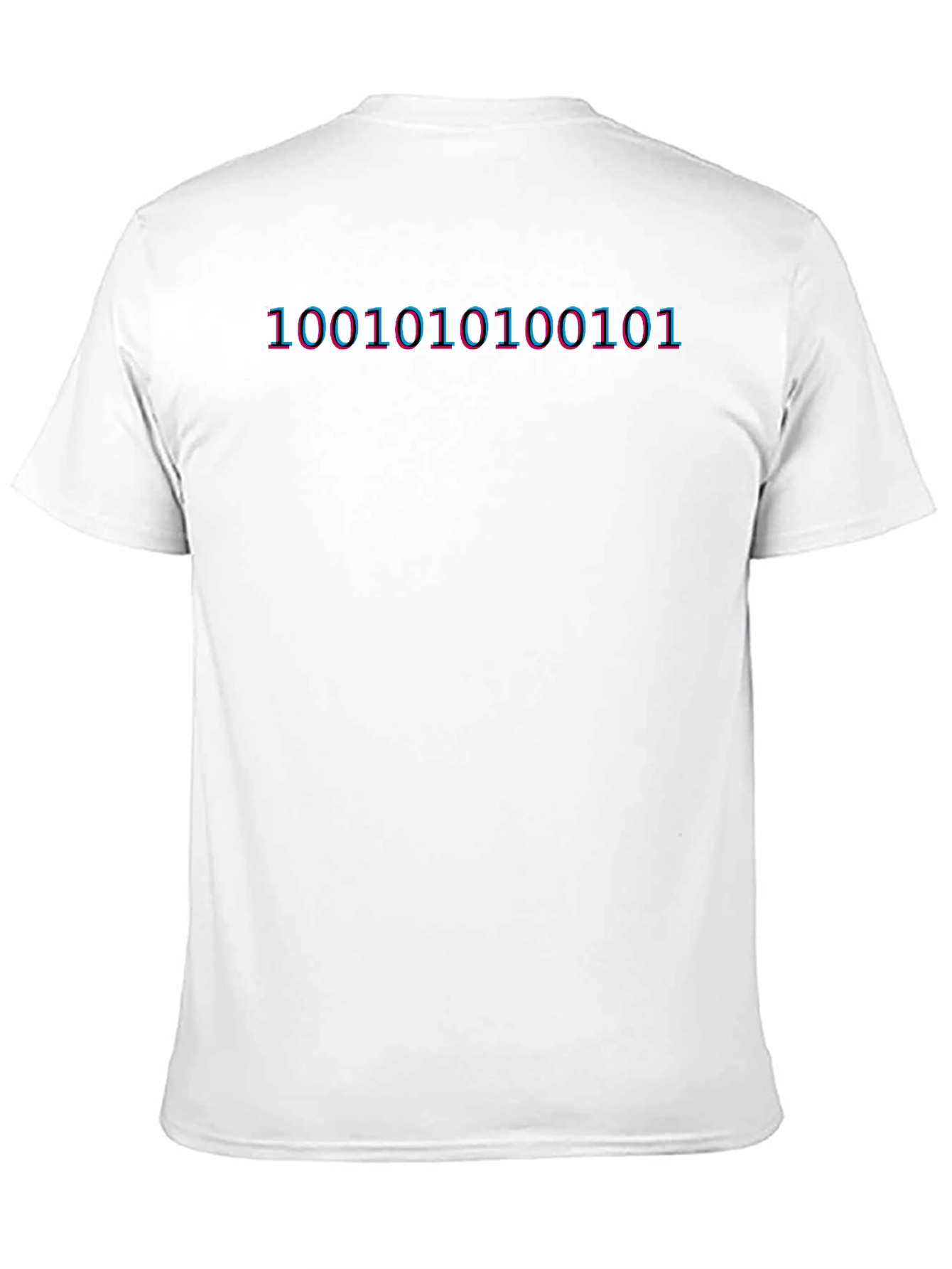 Binary Code Graphic Tee - Programmer Shirt