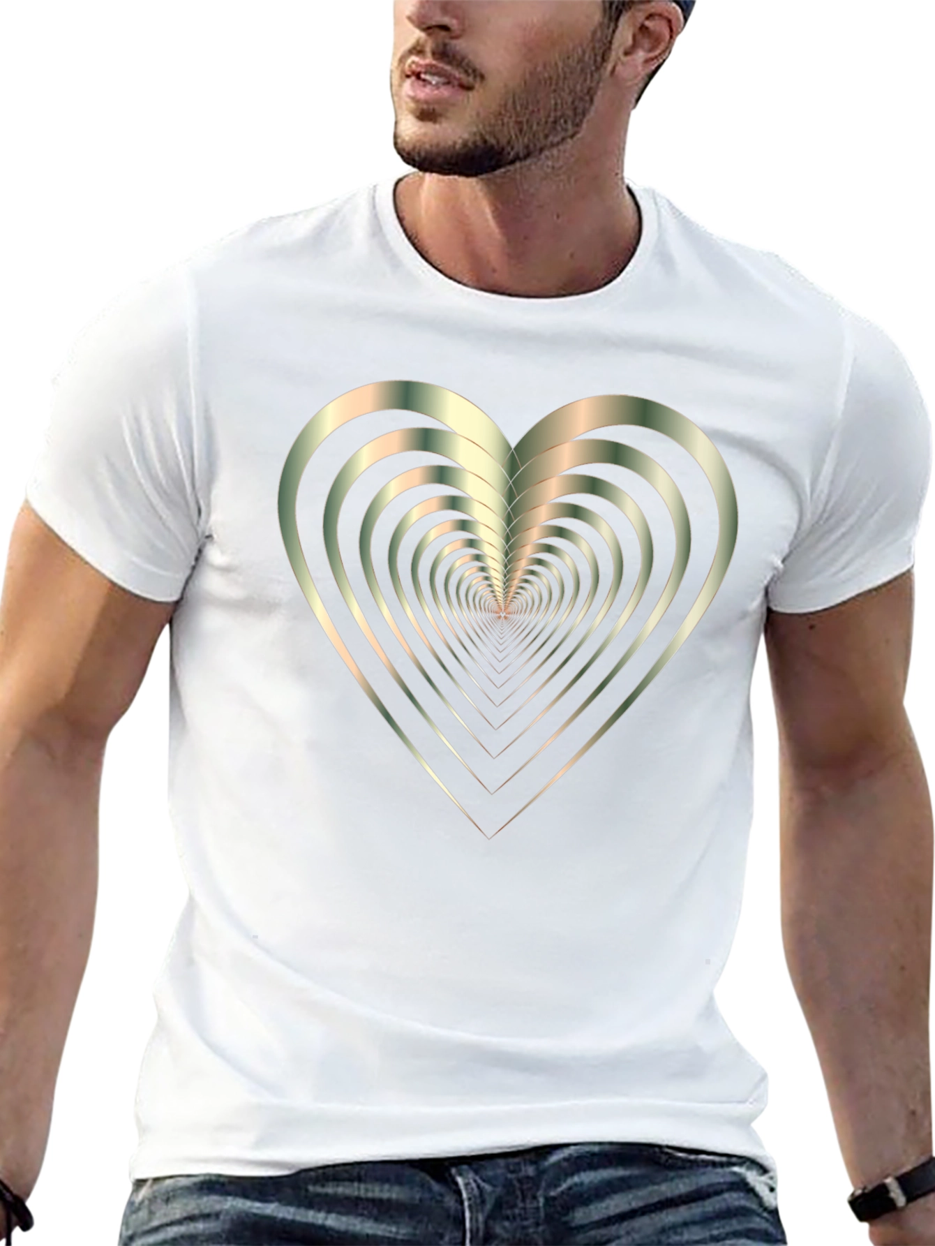 Tunnel Heart Graphic T-Shirt