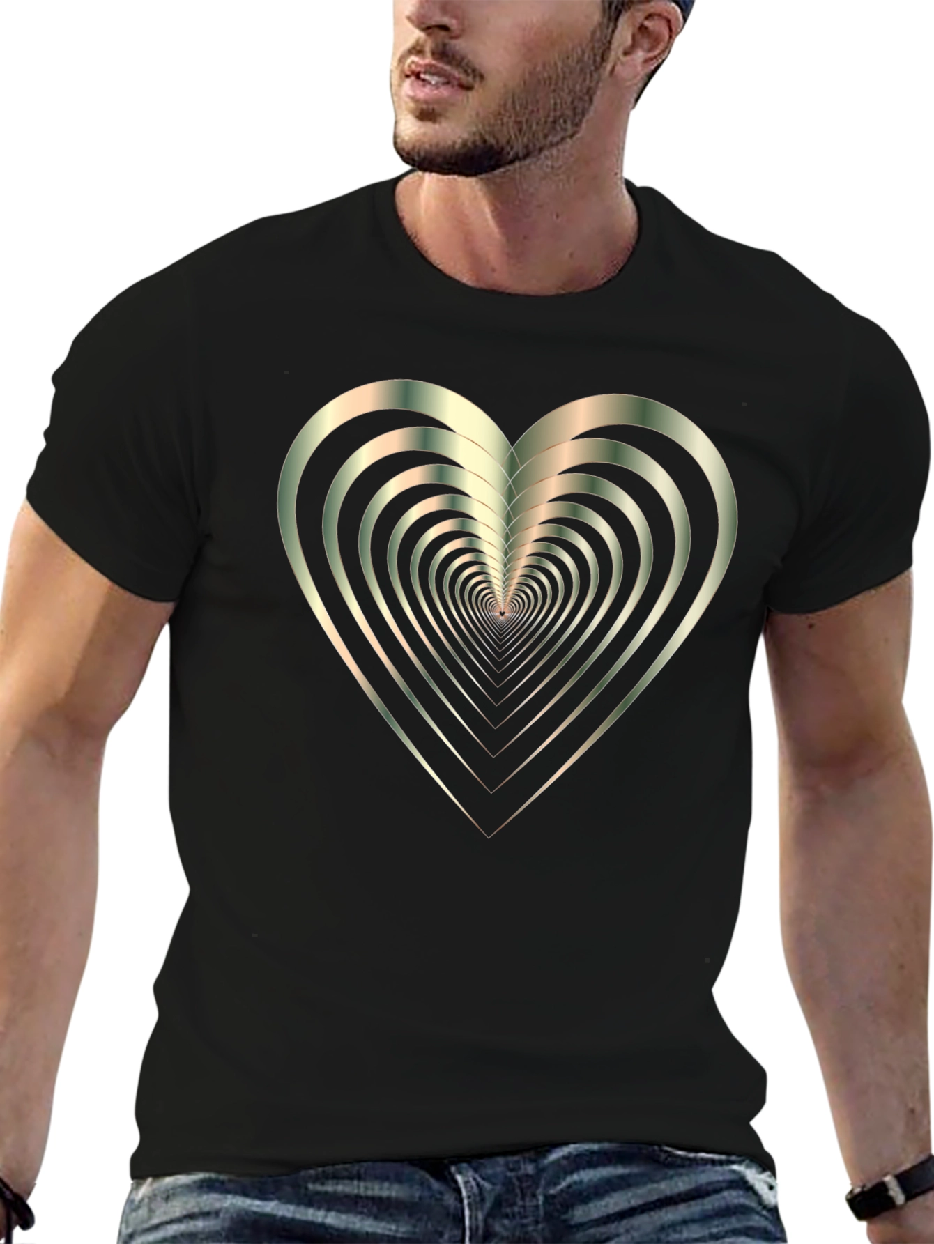 Tunnel Heart Graphic T-Shirt