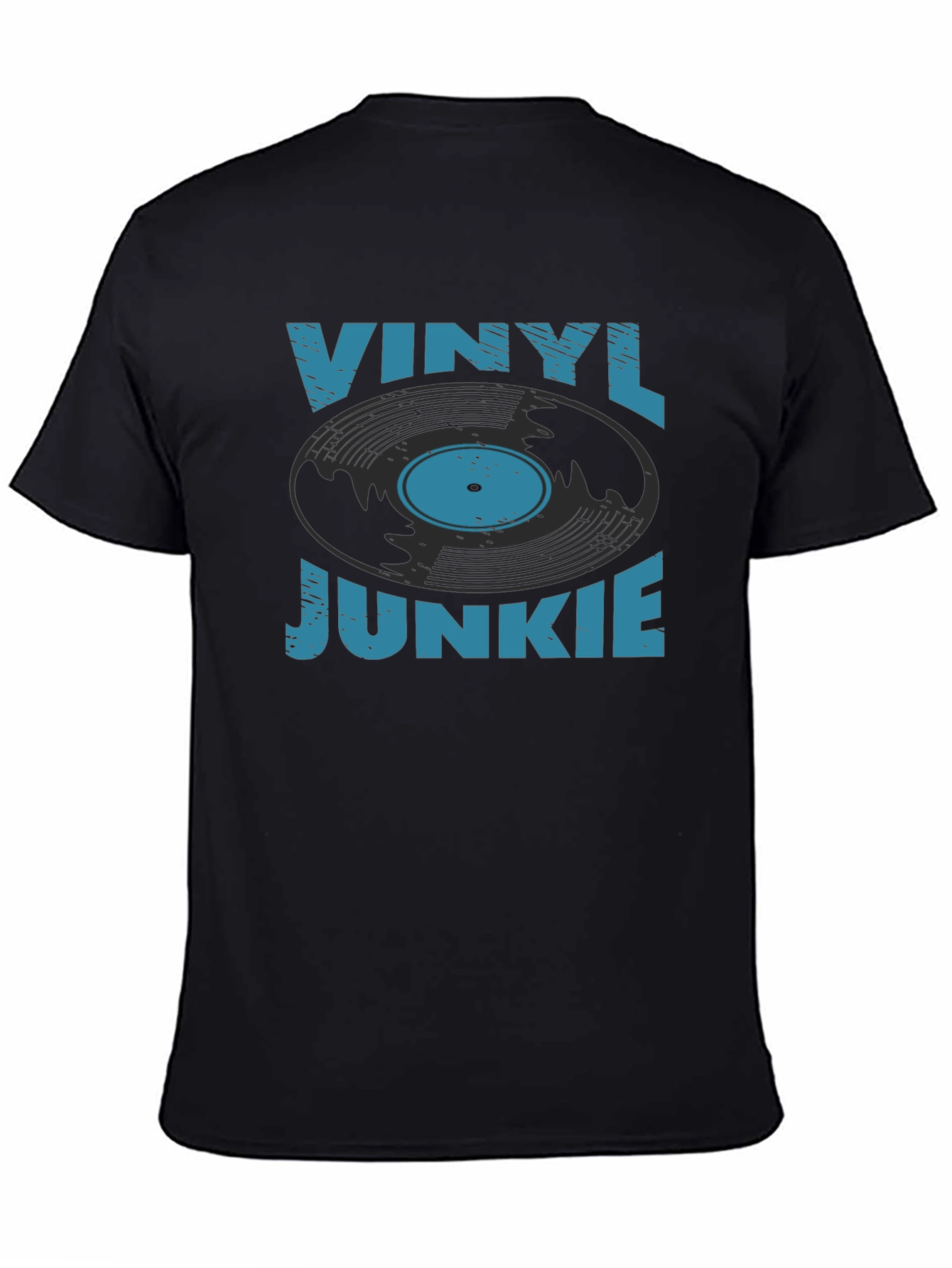 Vinyl Junkie T-Shirt - Music Lover Tee