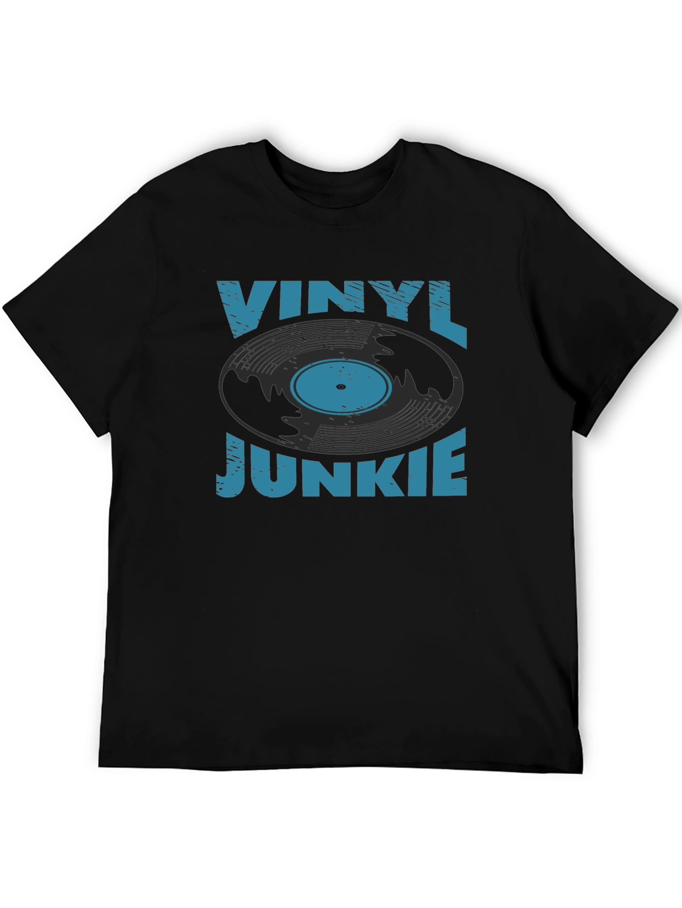 Vinyl Junkie T-Shirt - Music Lover Tee
