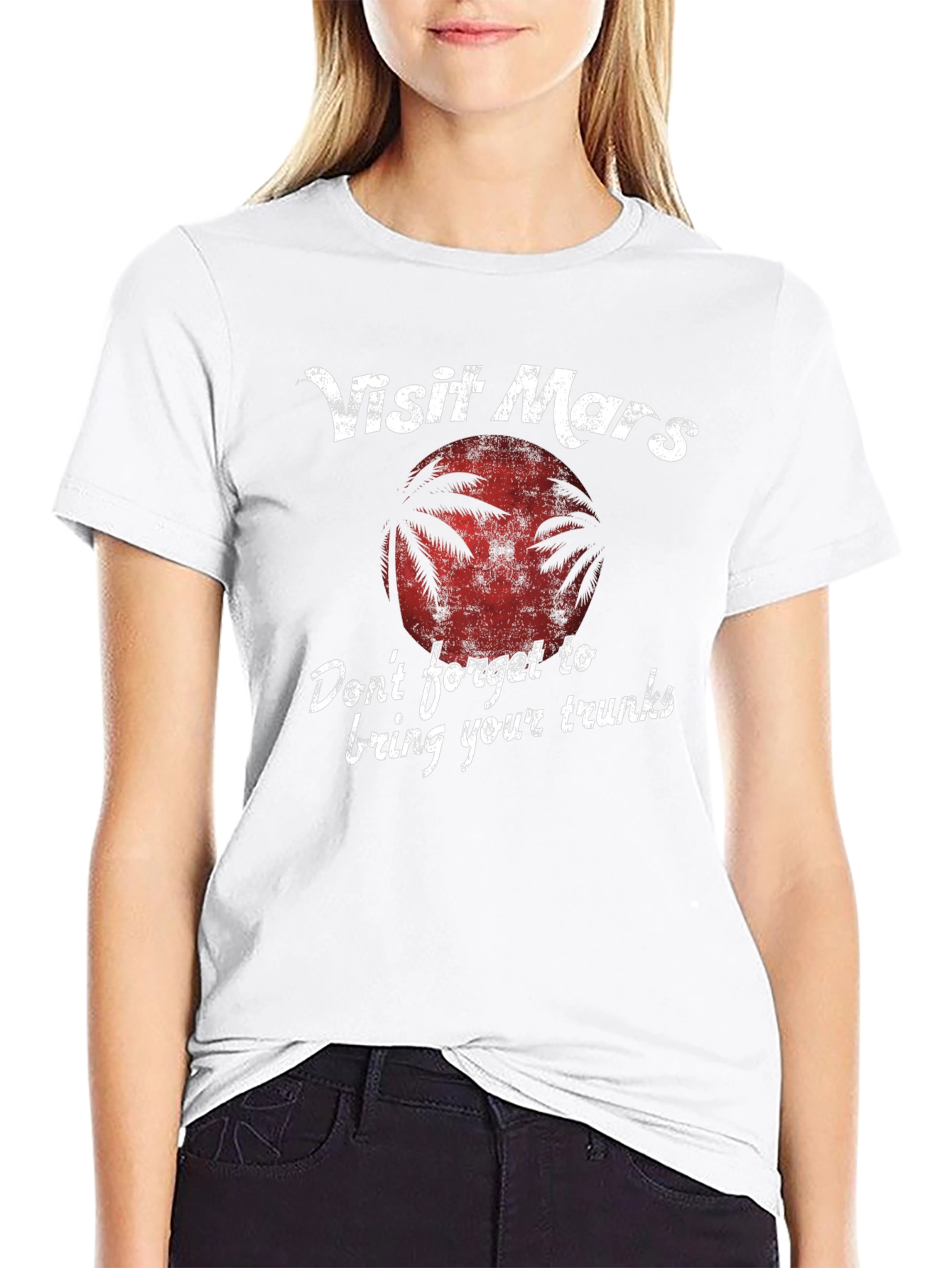Visit Mars Graphic T-Shirt - Bring Your Trunks!