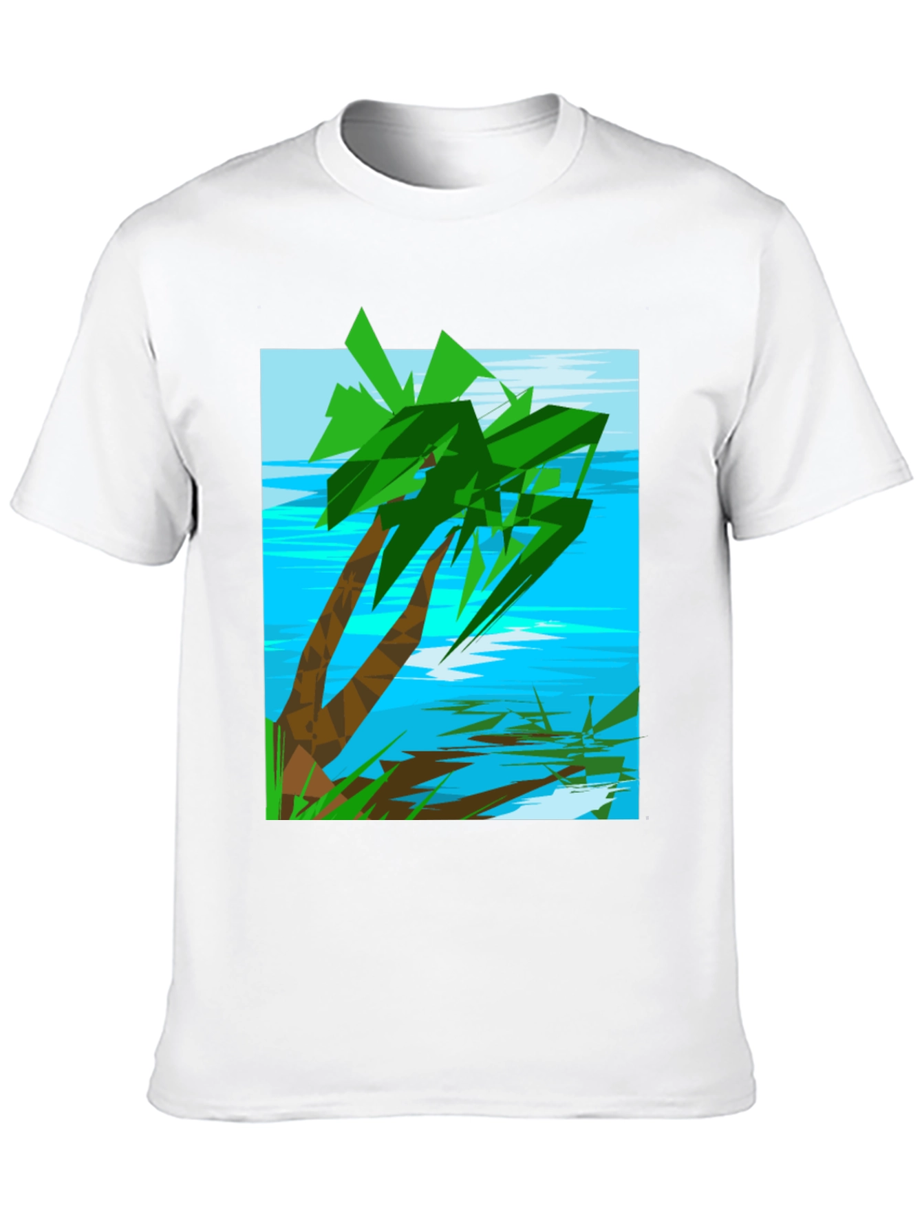 Tropical Palm Tree Graphic Tee