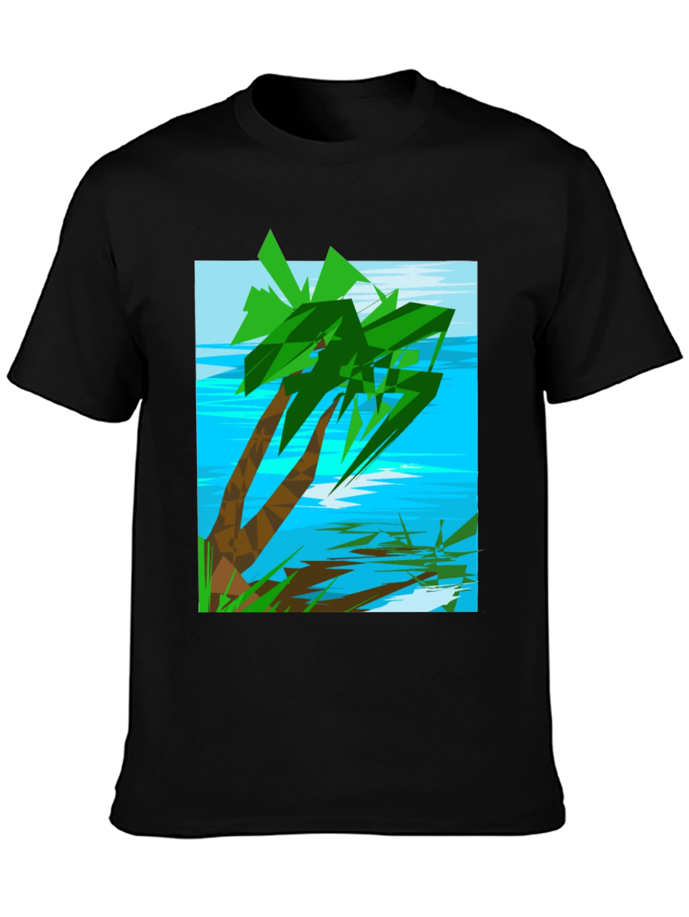 Tropical Palm Tree Graphic Tee