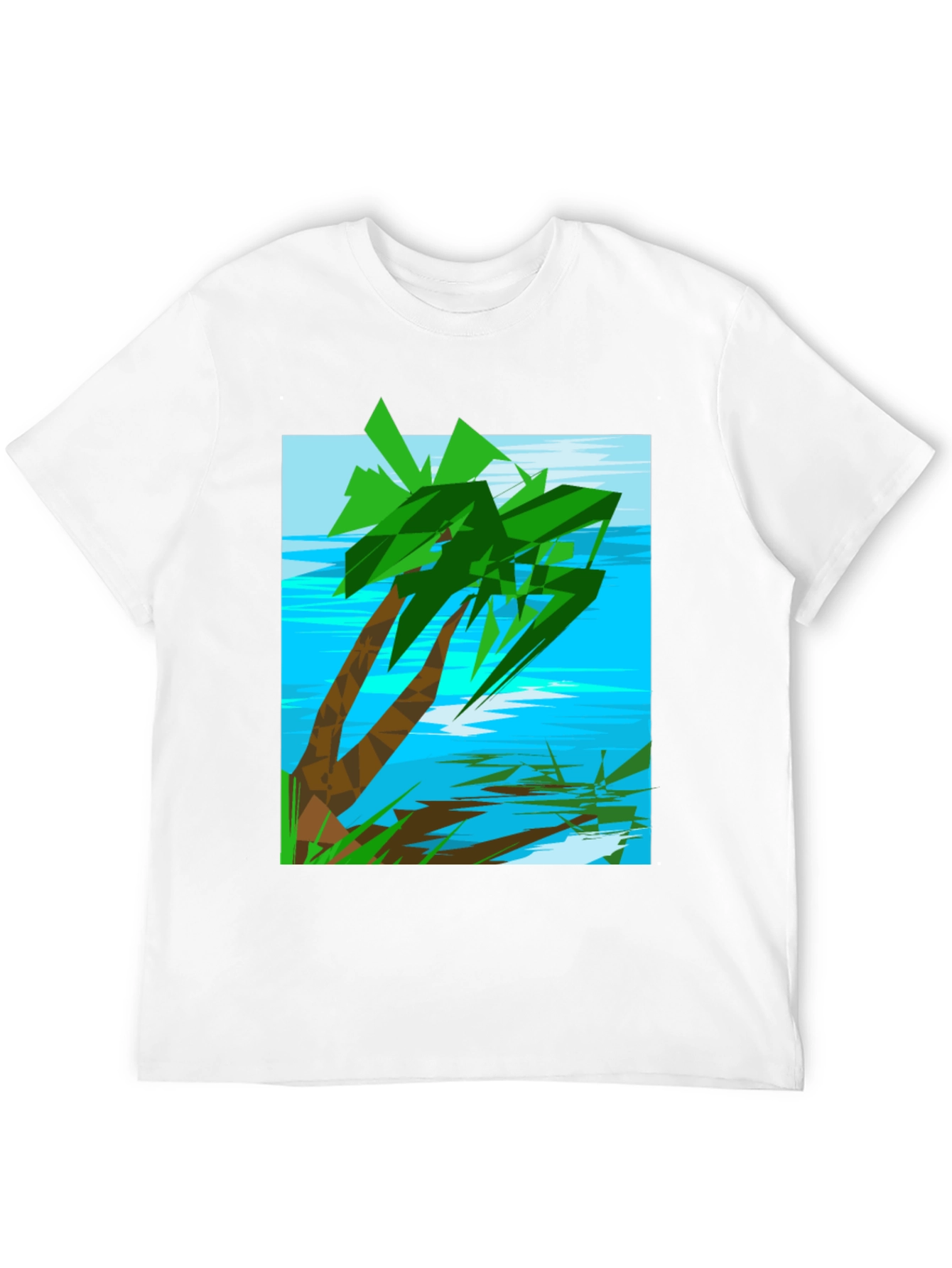 Tropical Palm Tree Graphic Tee