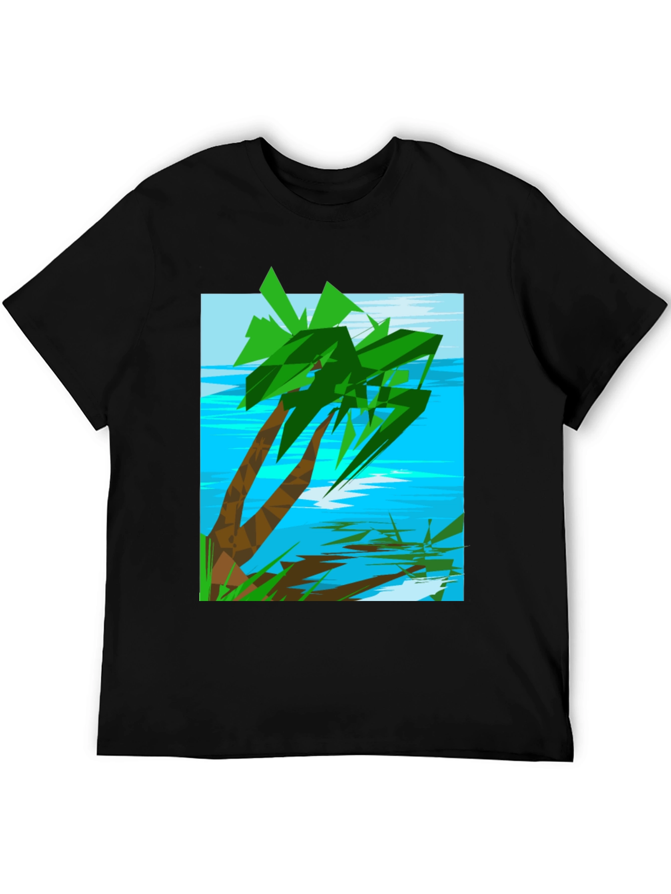 Tropical Palm Tree Graphic Tee