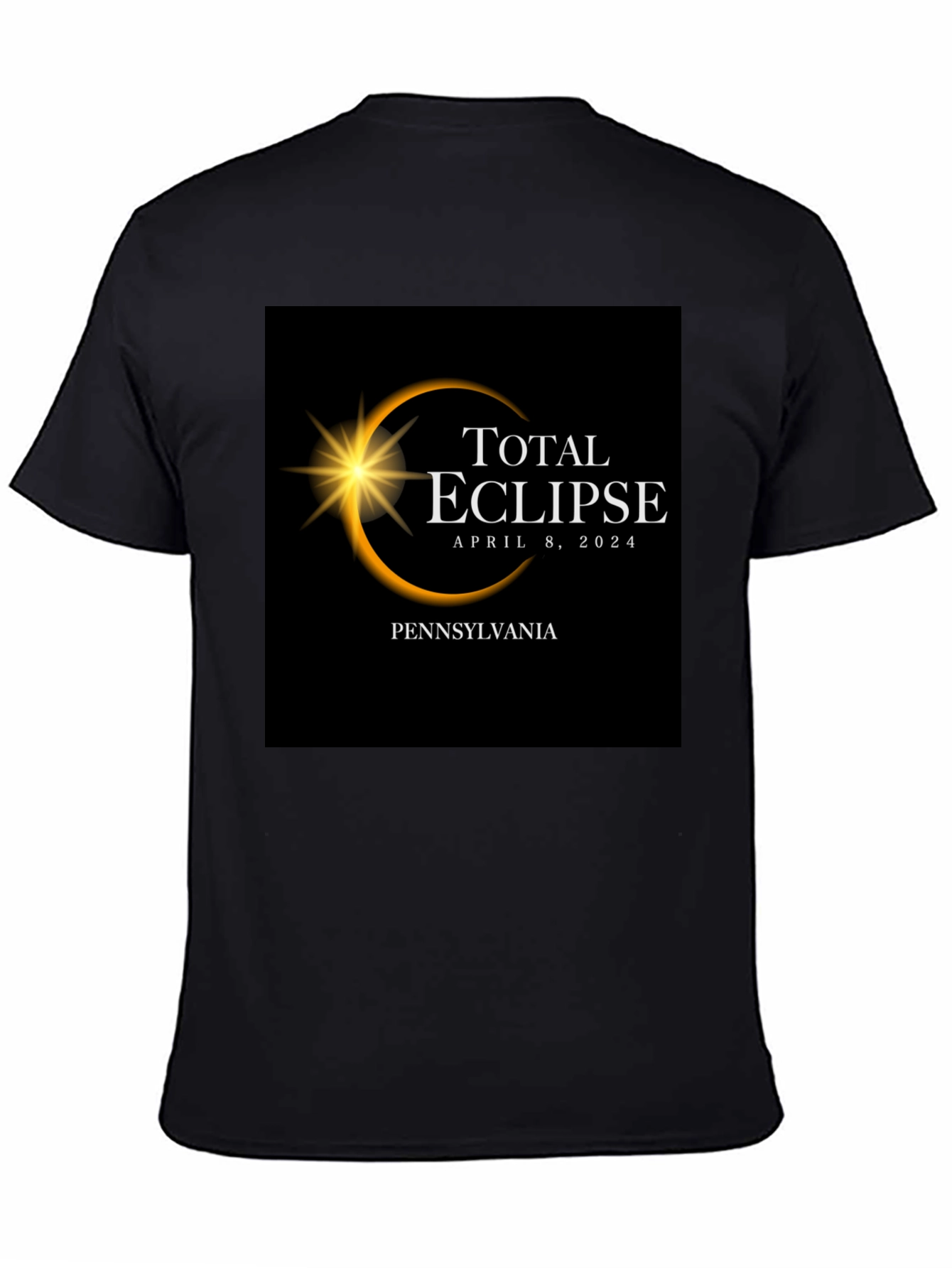 Total Eclipse April 8 2024 Pennsylvania T-Shirt