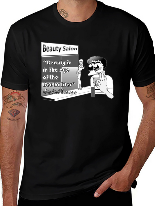 Beauty Salon Graphic Tee - Eye of the Bee Holder Humor
