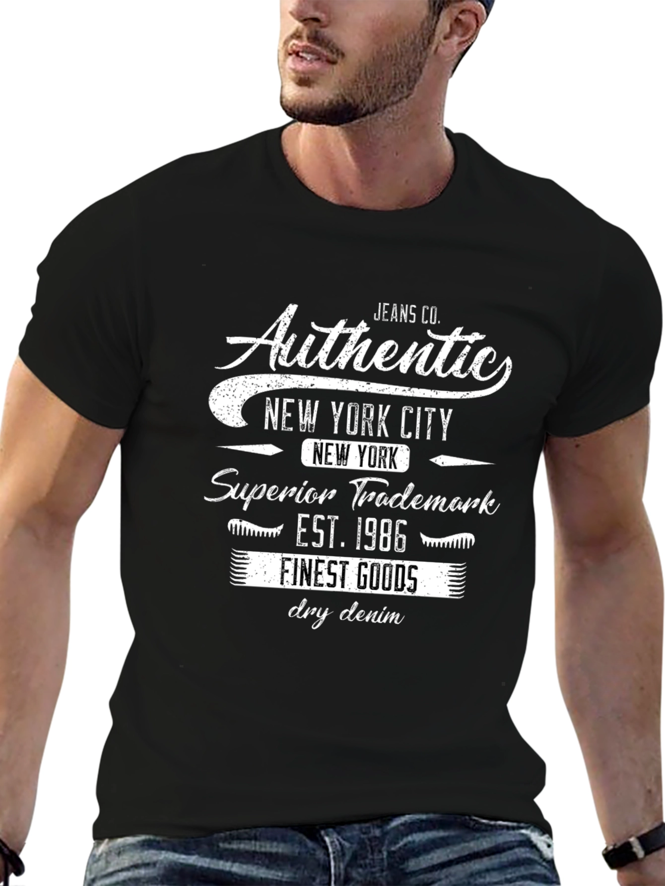 Authentic New York City Graphic T-Shirt