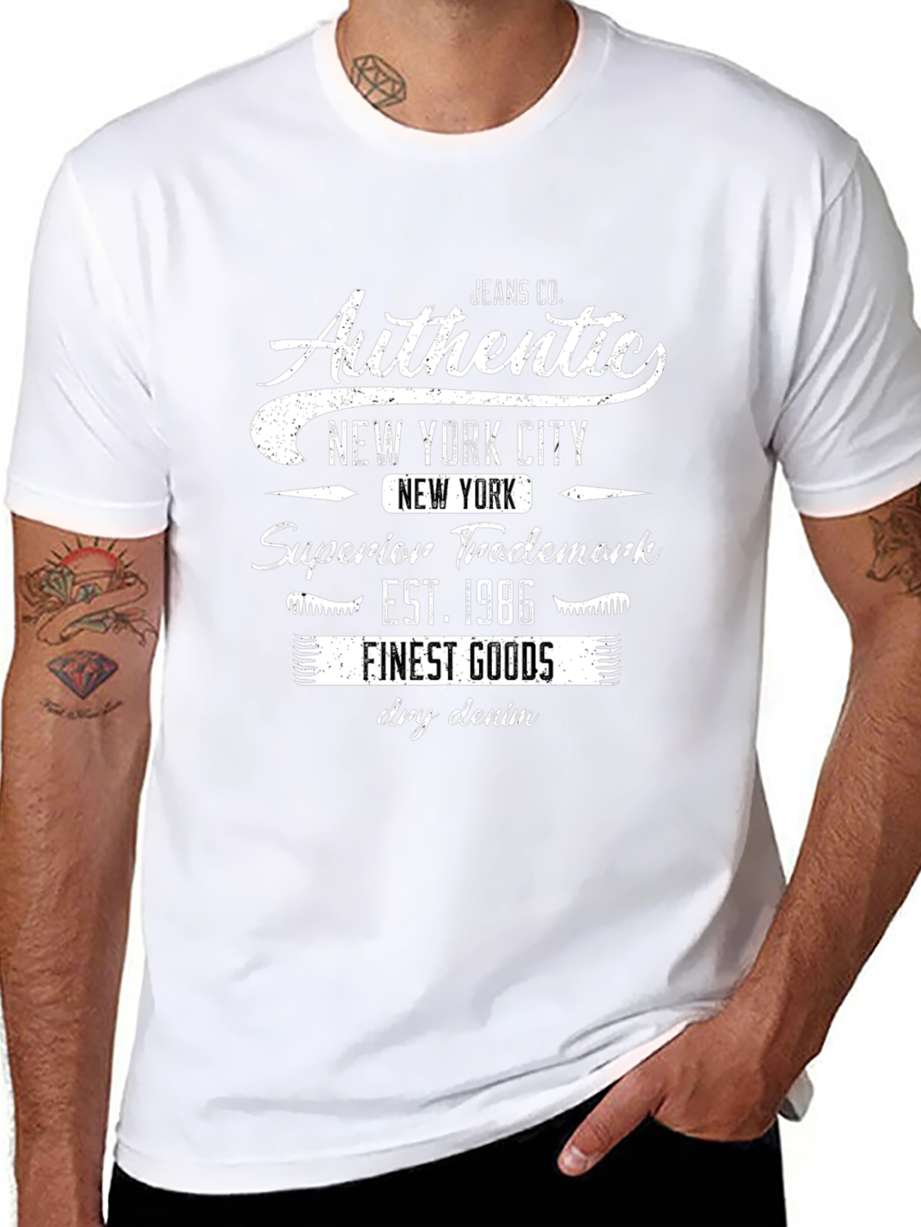 Authentic New York City Graphic T-Shirt