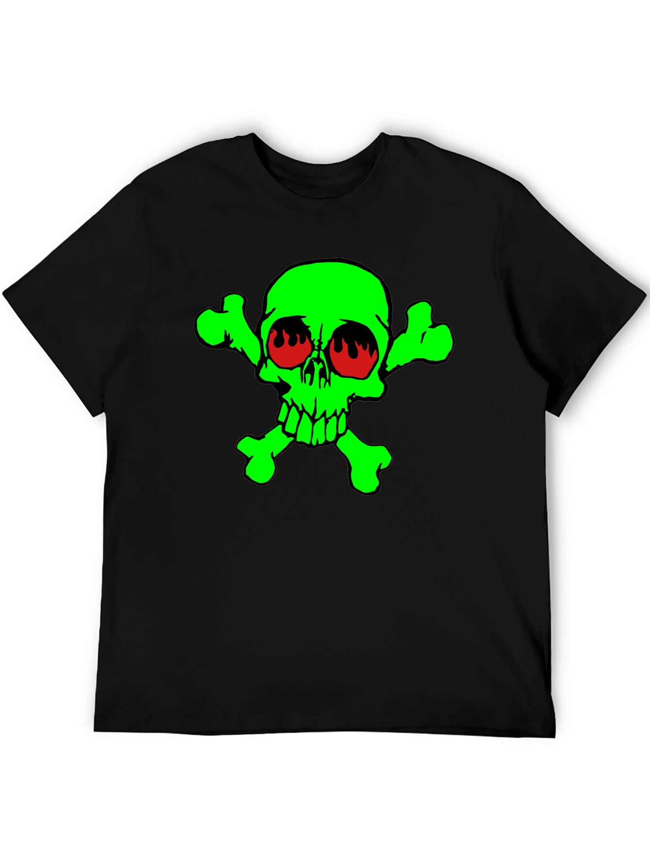 Toxic Skull Graphic T-Shirt