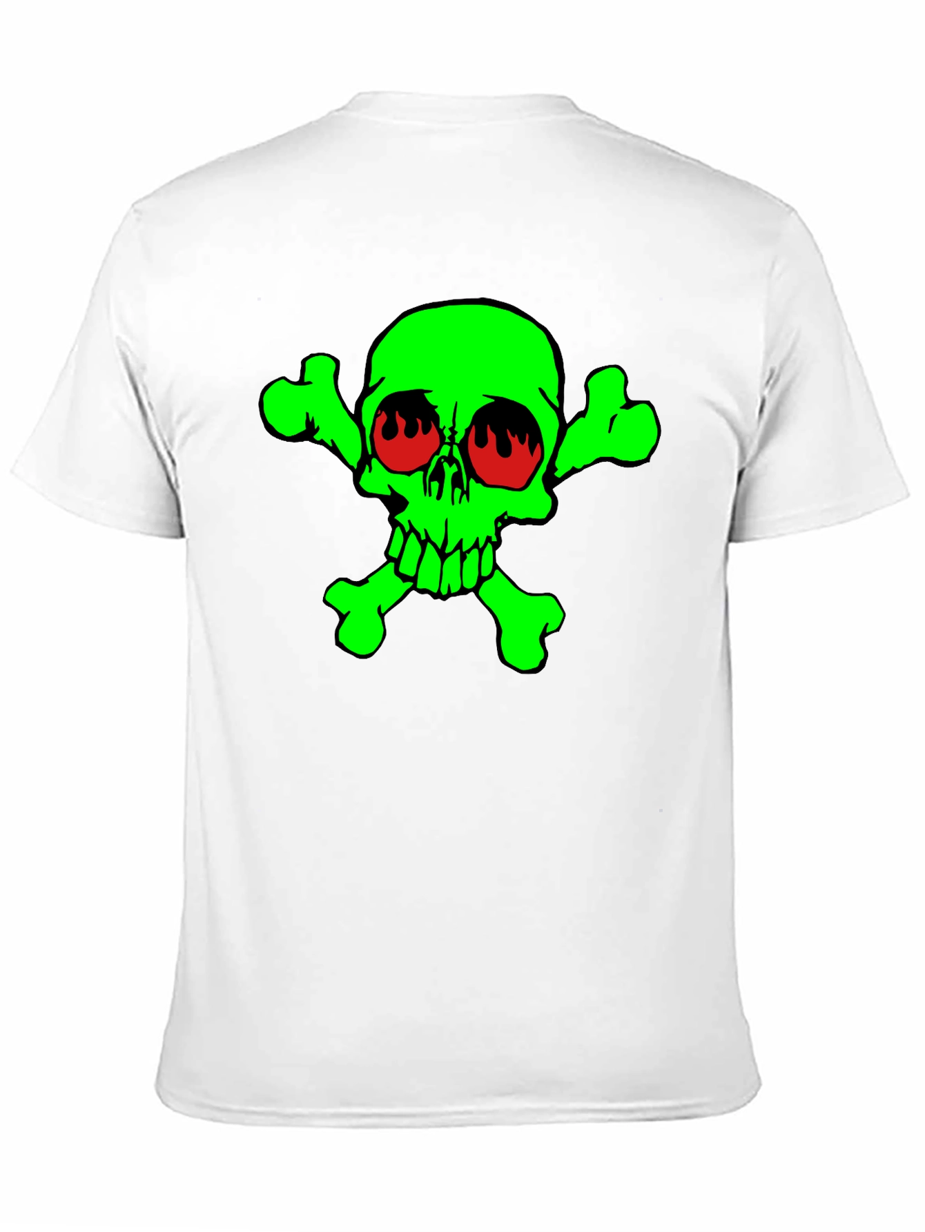Toxic Skull Graphic T-Shirt
